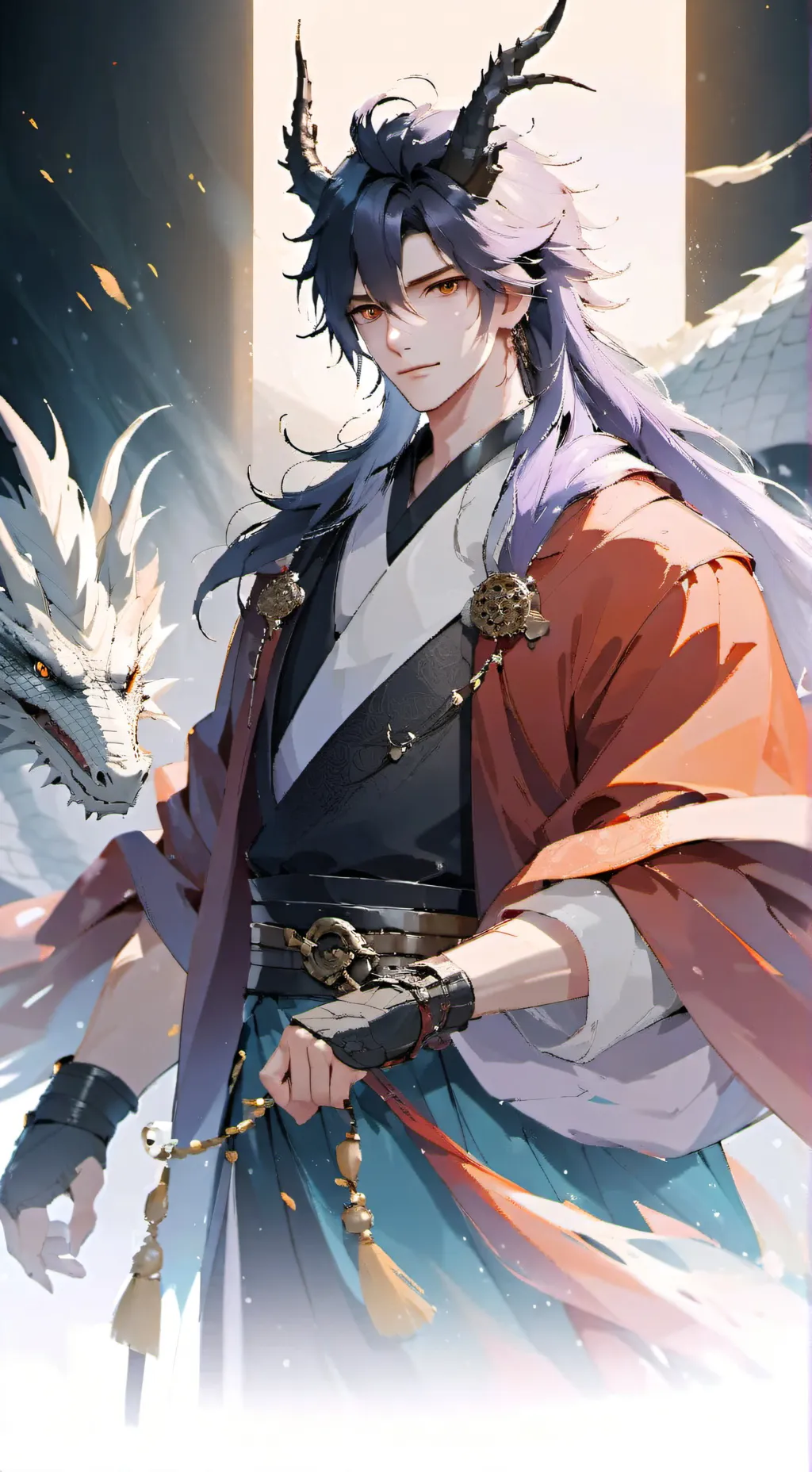 ai character: Ryo  background