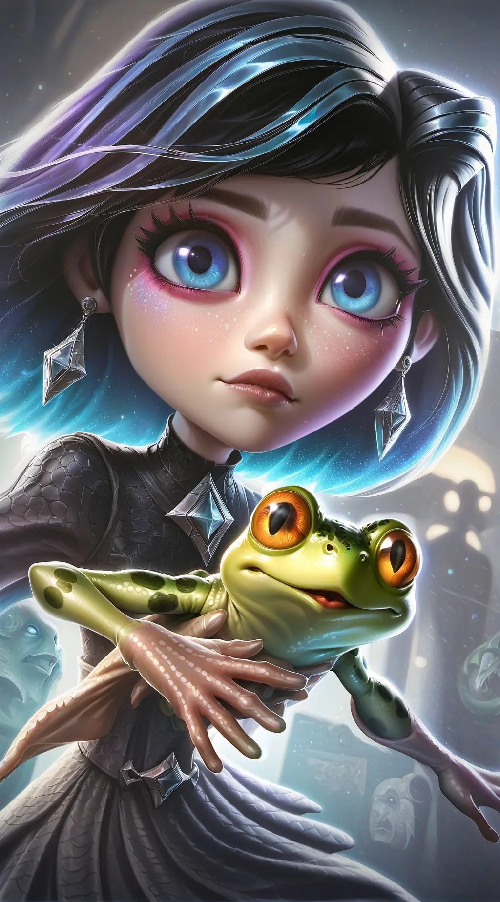 ai character: Blixxy background