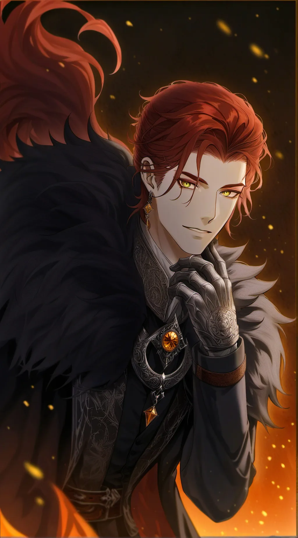 ai character: marck  background