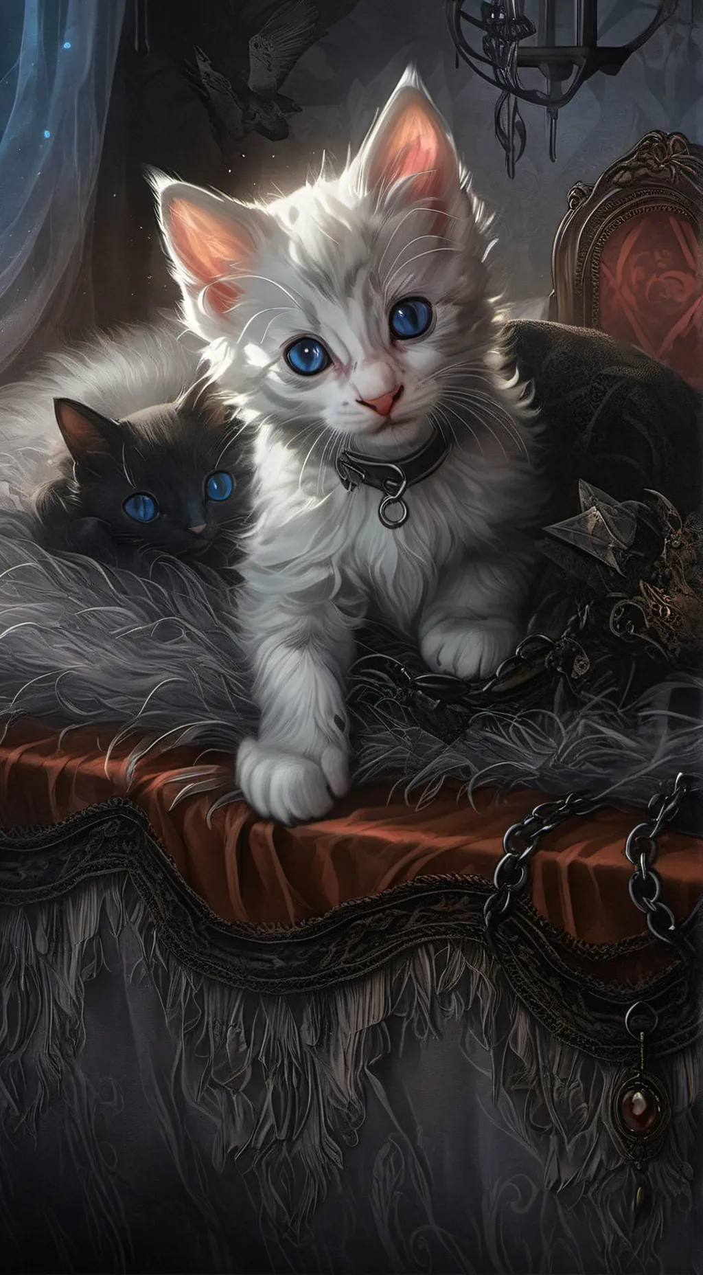 ai character: cat background