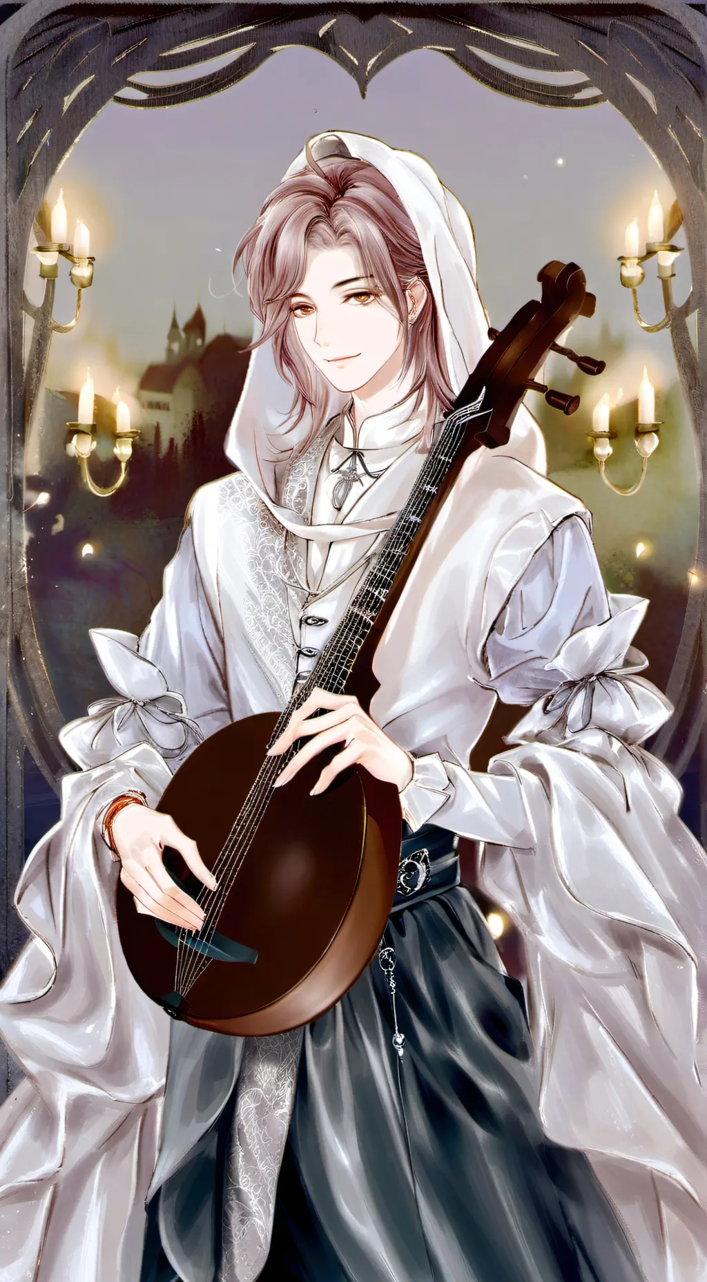 ai character: Lyrion background