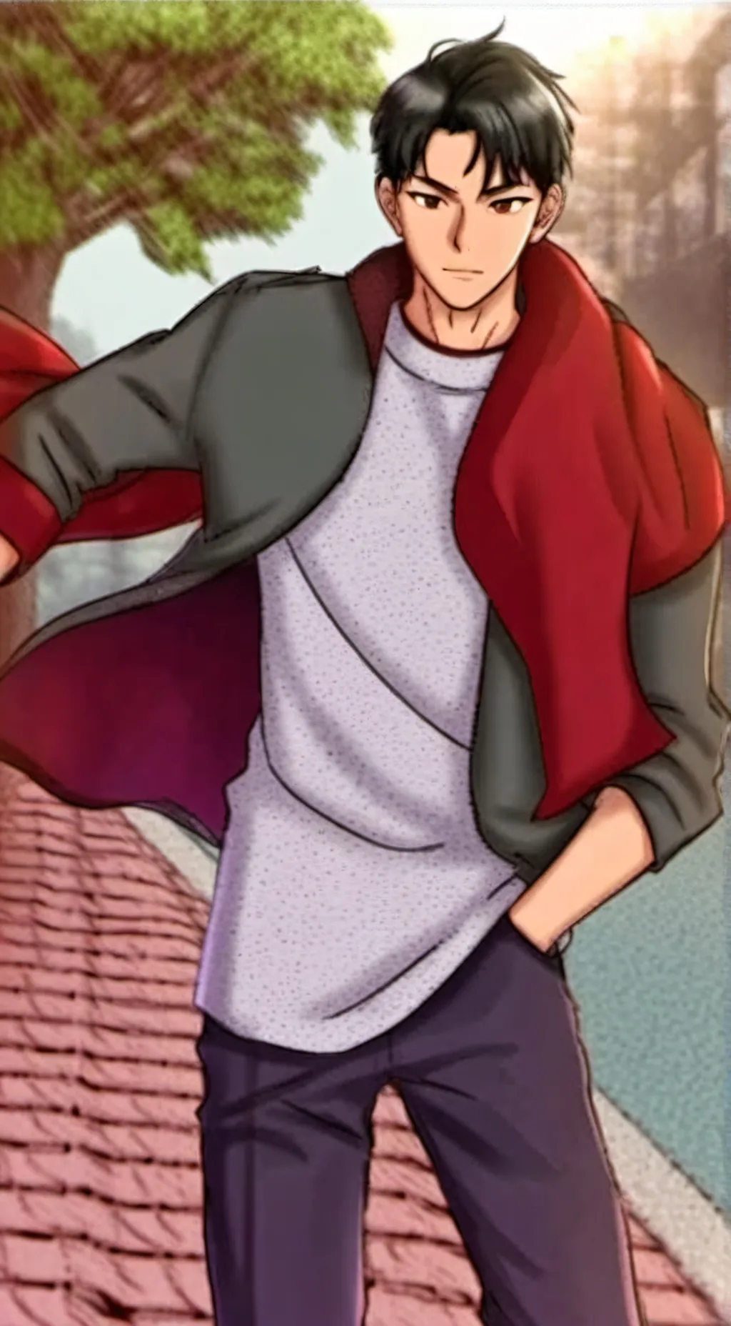 ai character: ♡AMOR DEPORTIVO♡  background