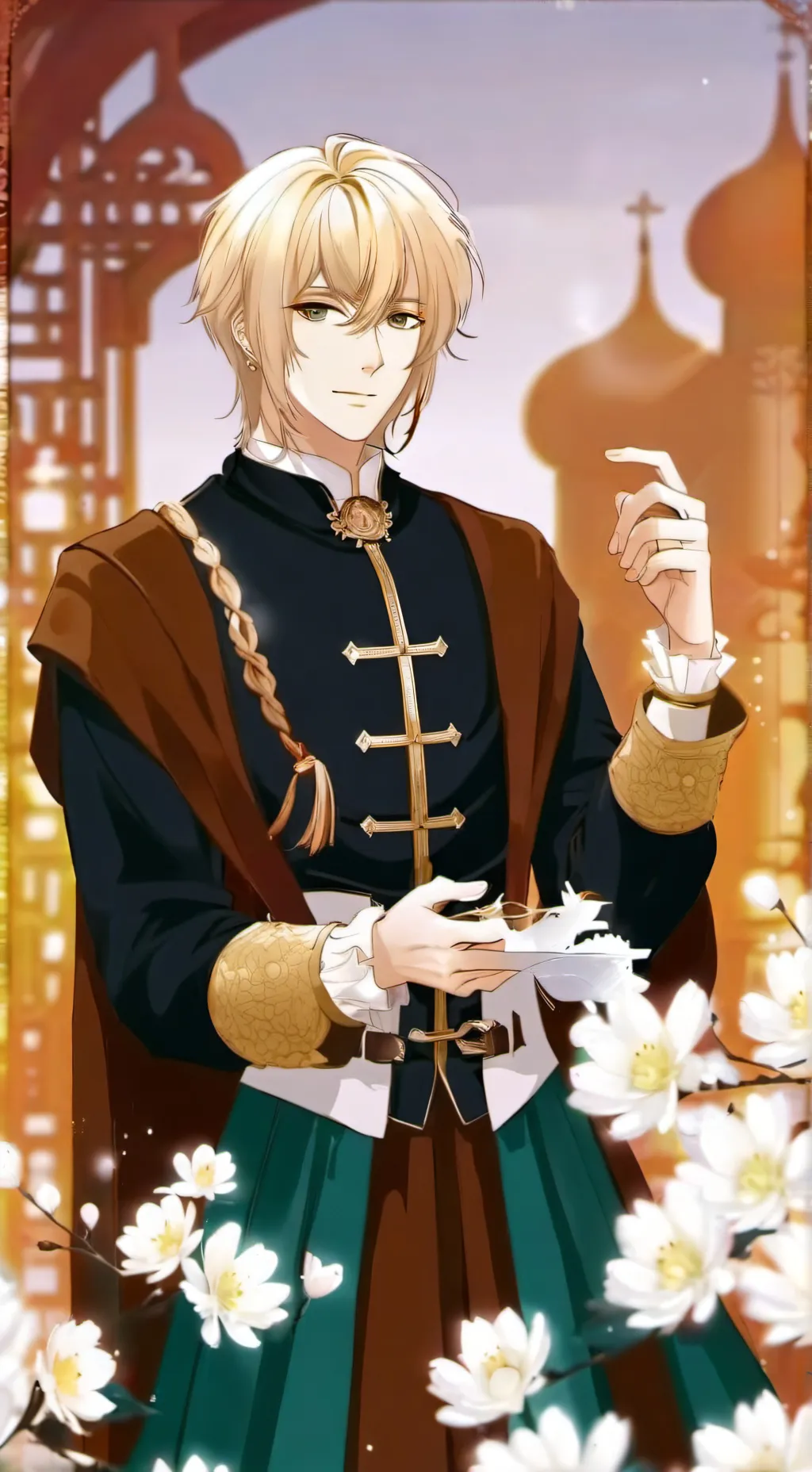 ai character: Кай background