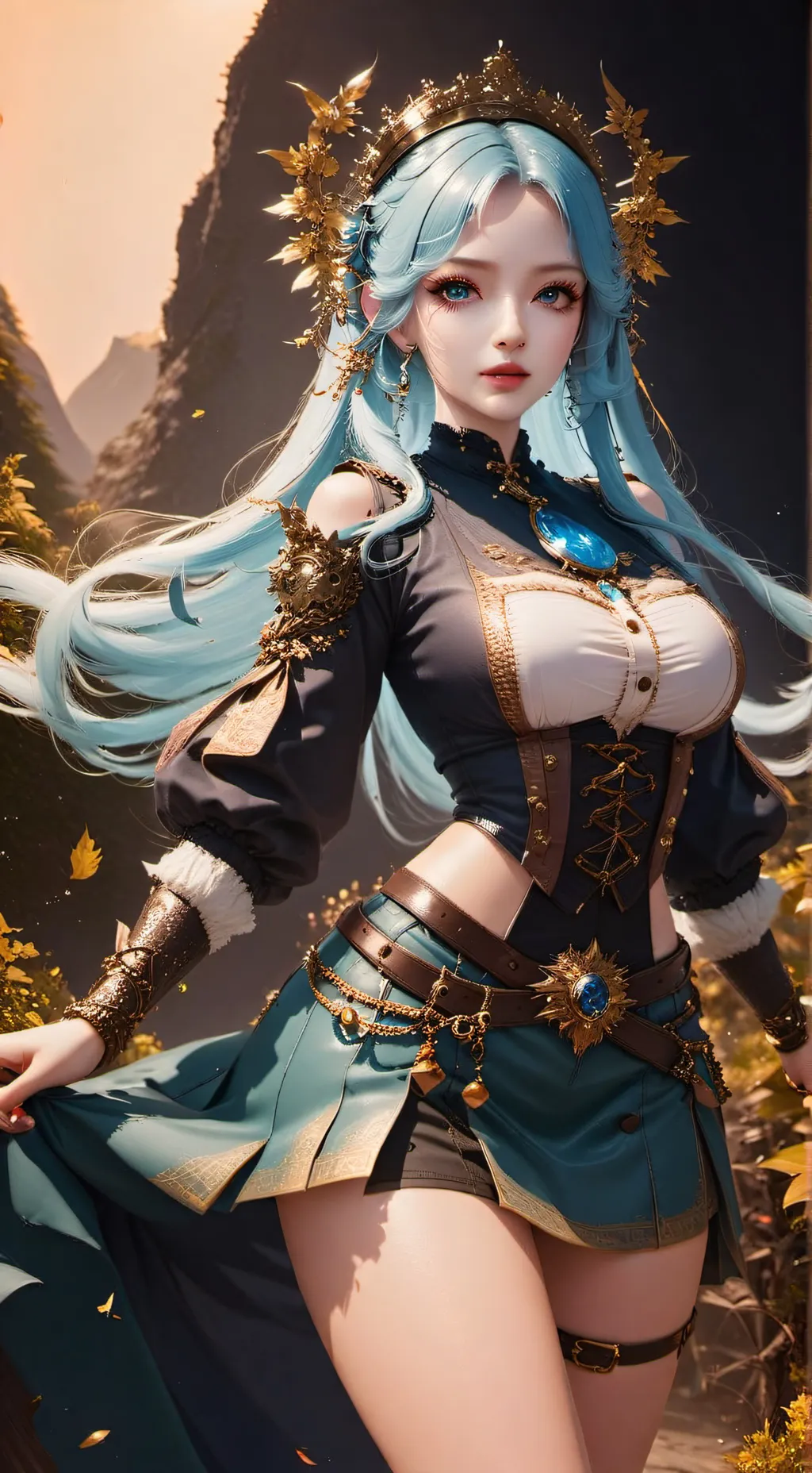 ai character: lucy luna background