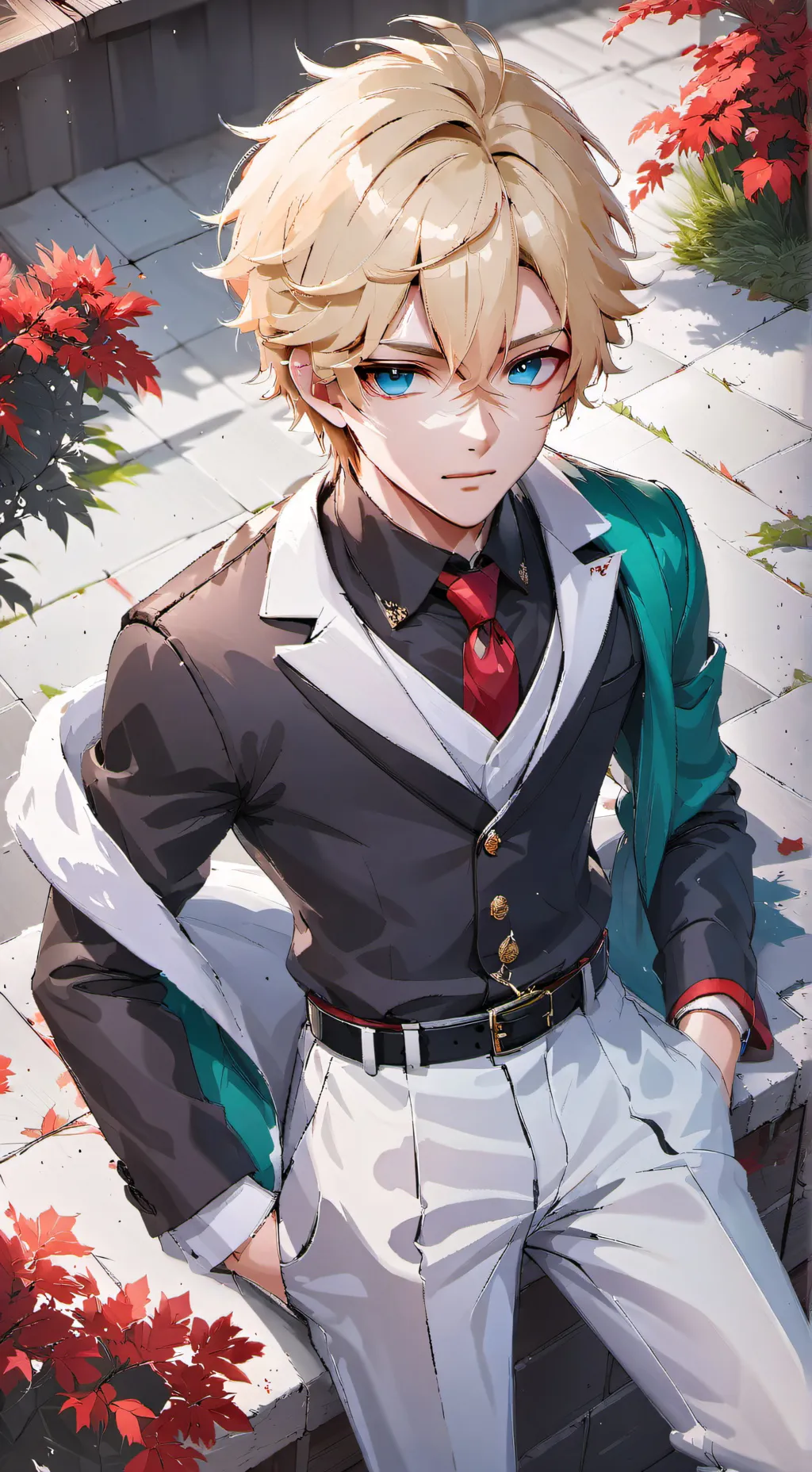ai character: Zeke  background