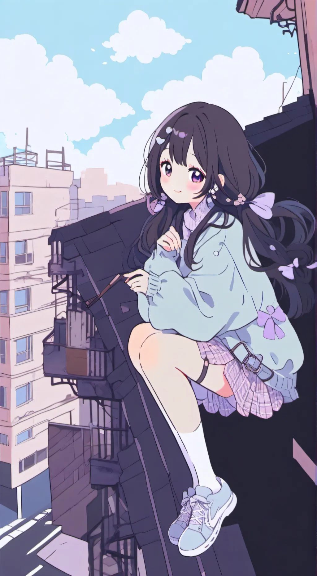 ai character: gaint big sis background