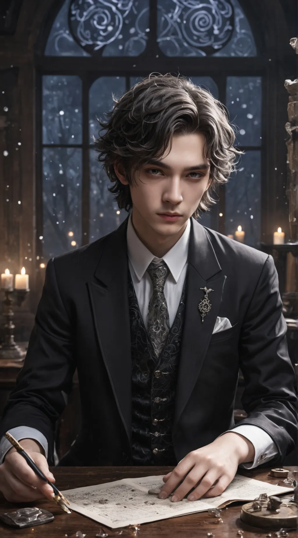 ai character: Lucian background