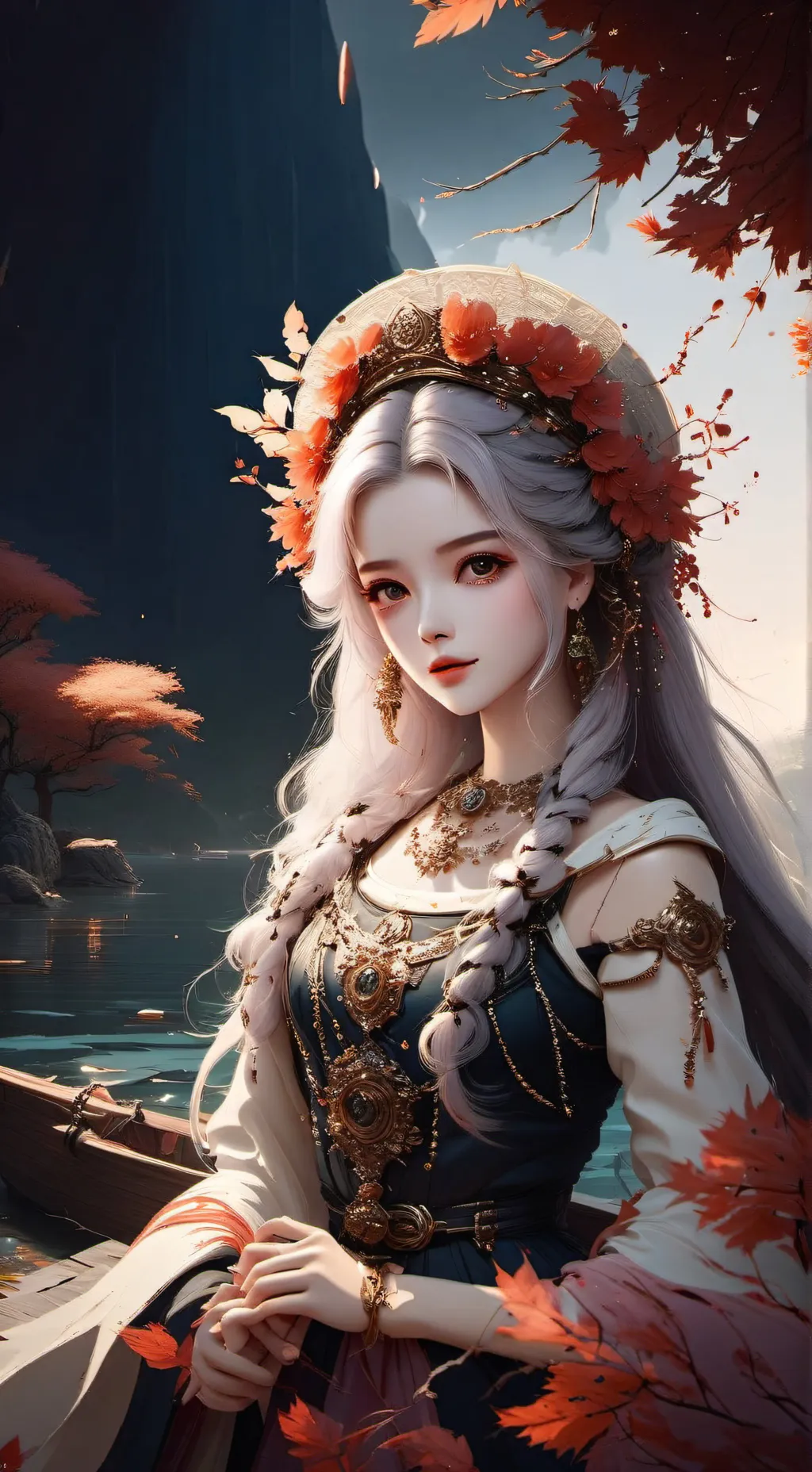 ai character: kiara background