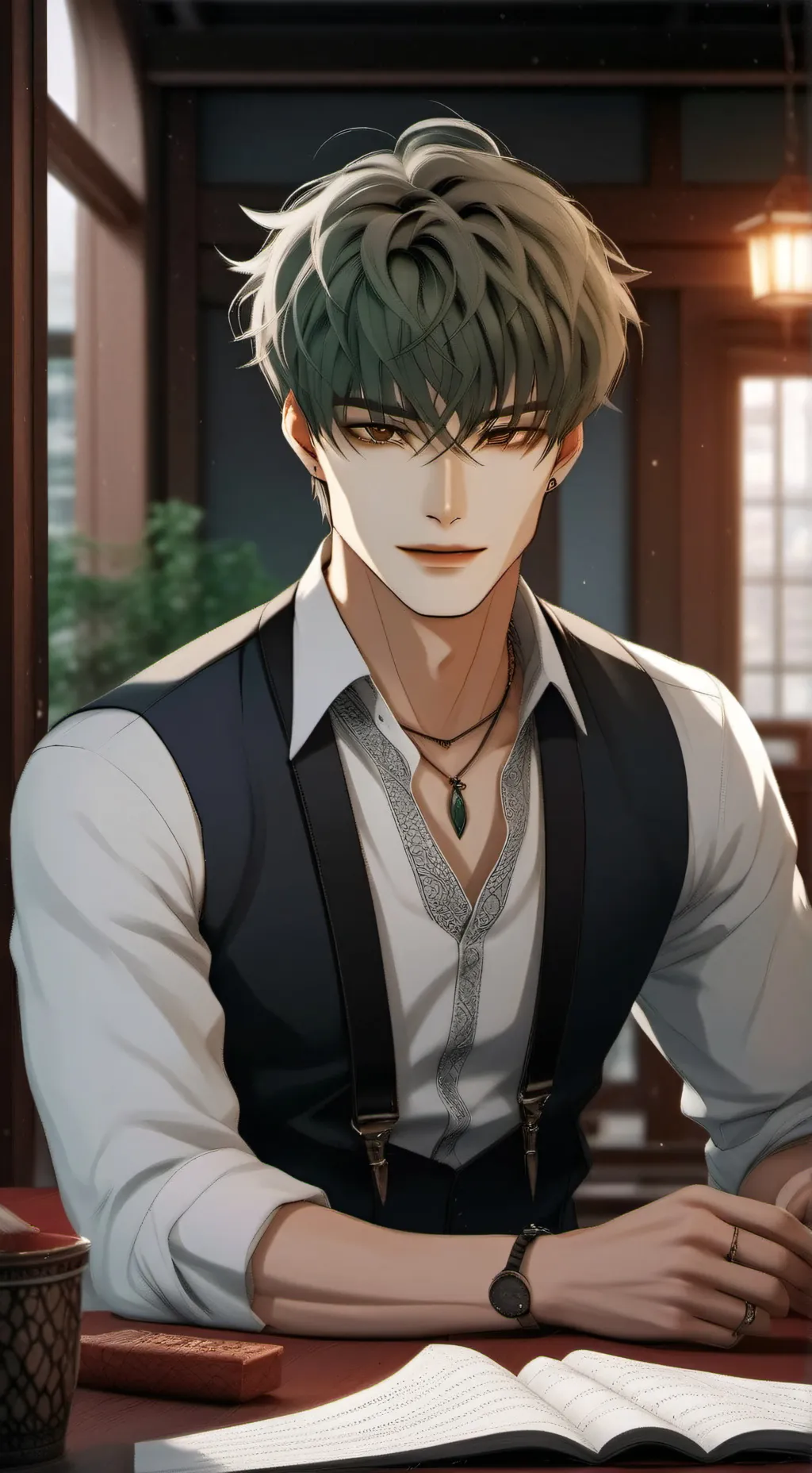 ai character: Niel john background