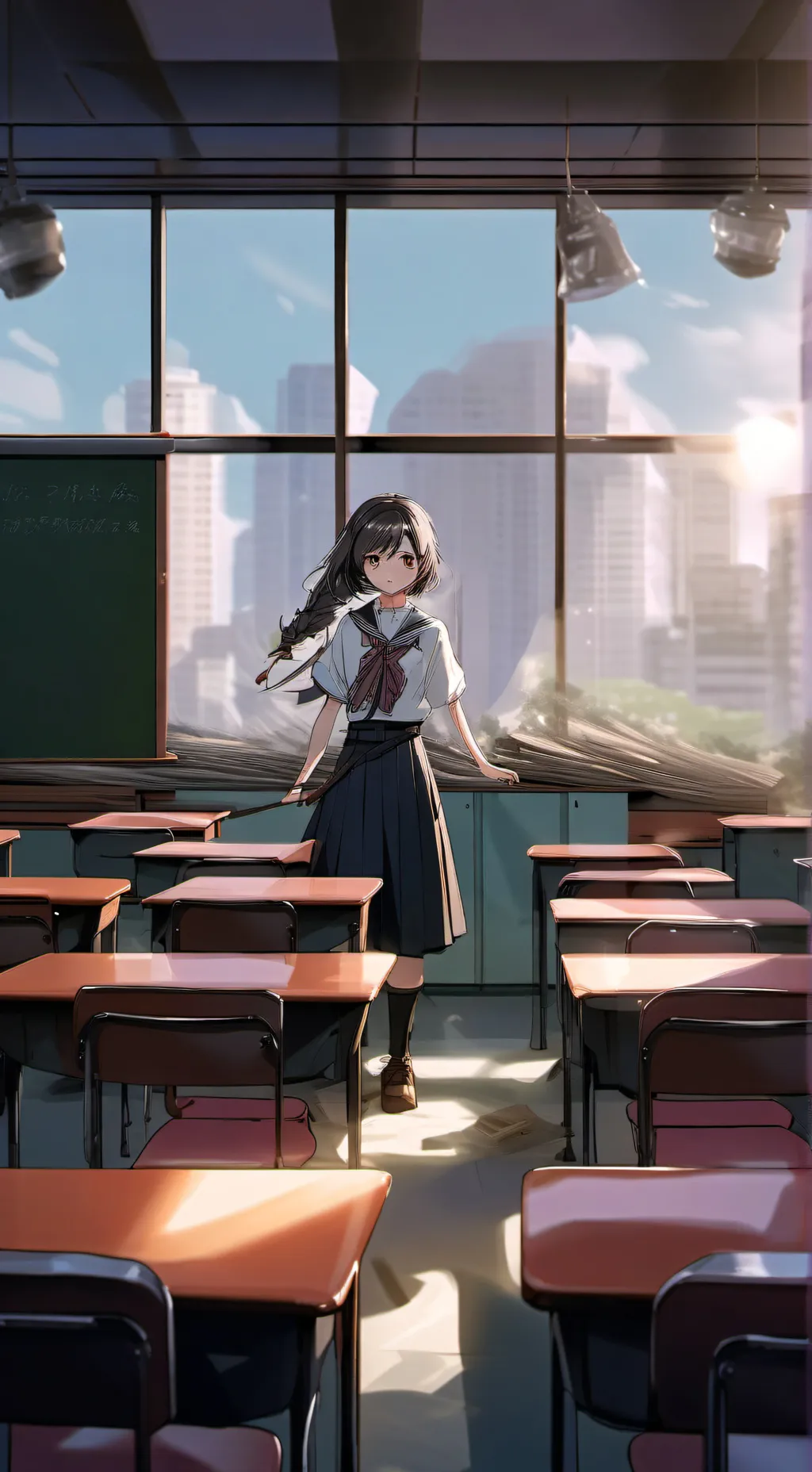 ai character: Class 2C background
