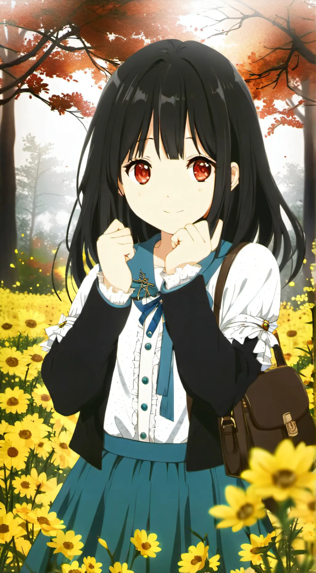 ai character: Momo background
