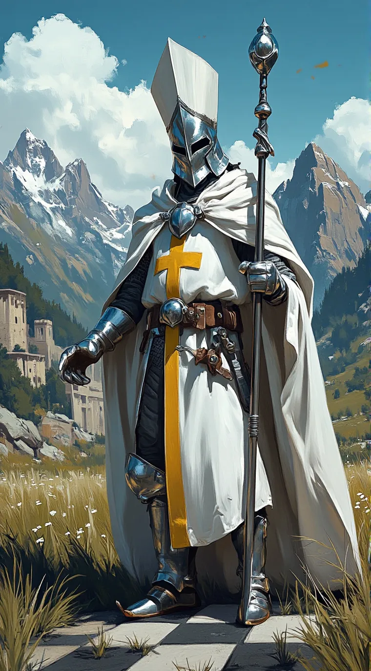 ai character: War Bishop background