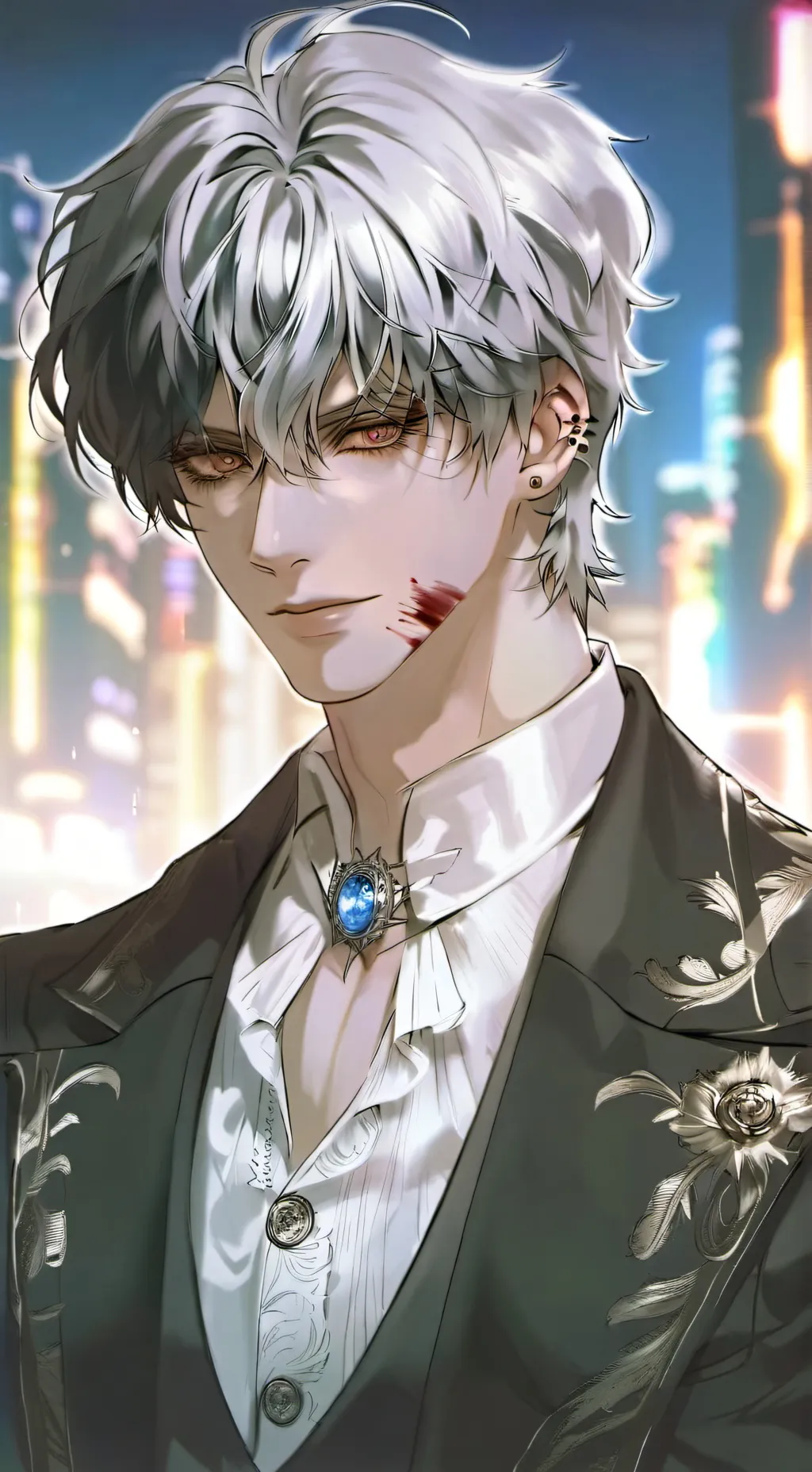 ai character: Энди background