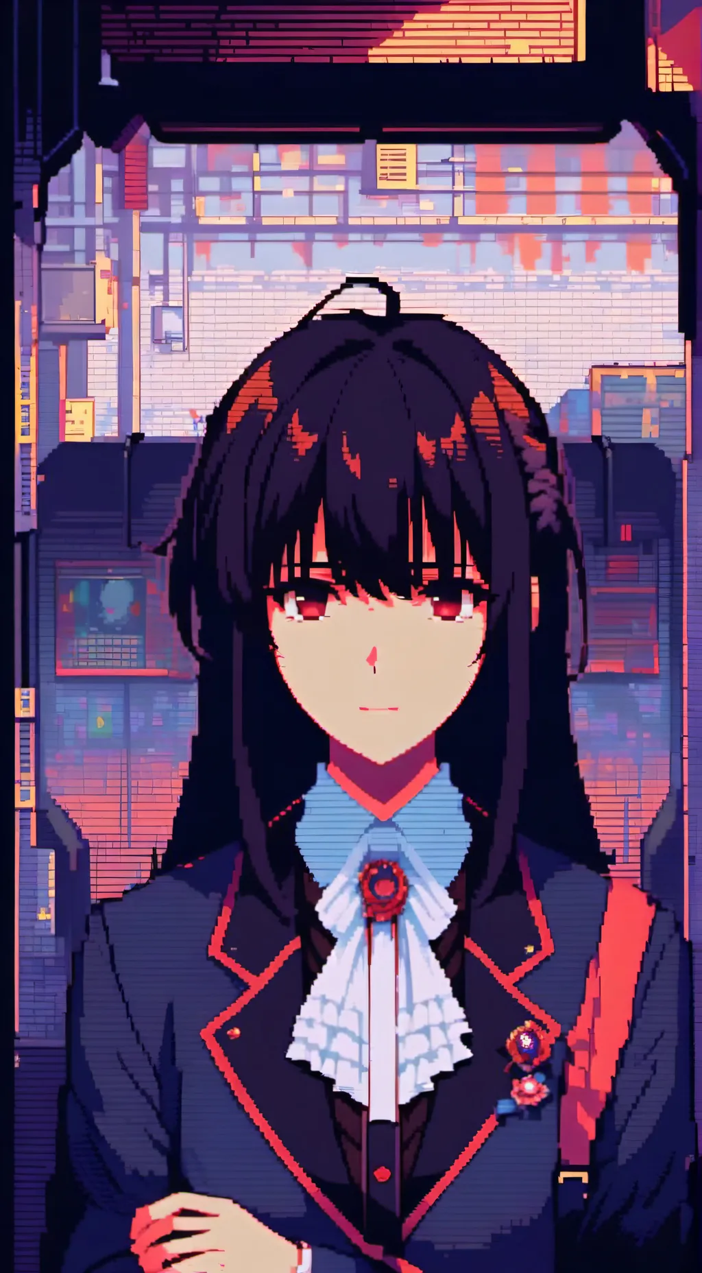 ai character: Yandere ￼ background