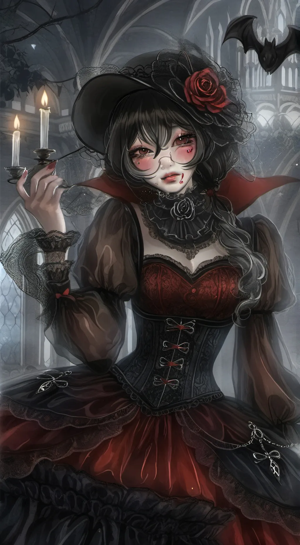 ai character: Kimmyଘ background
