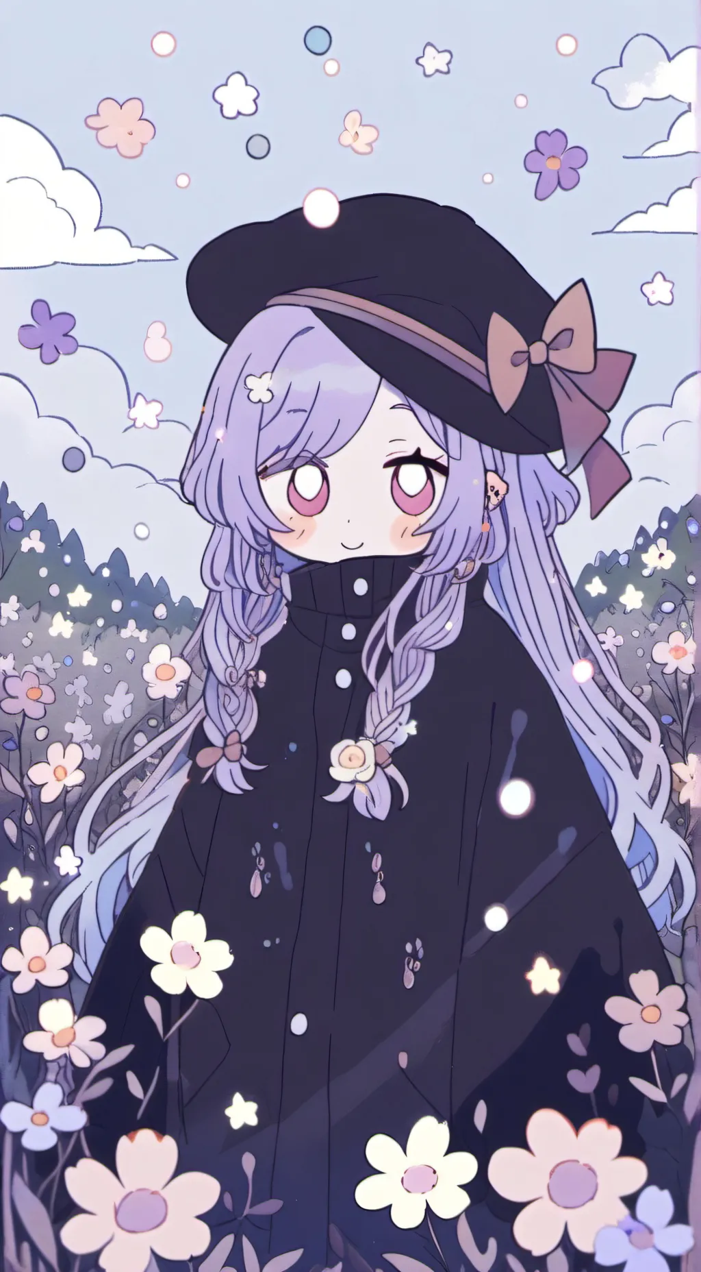 ai character: Moons little sis  background