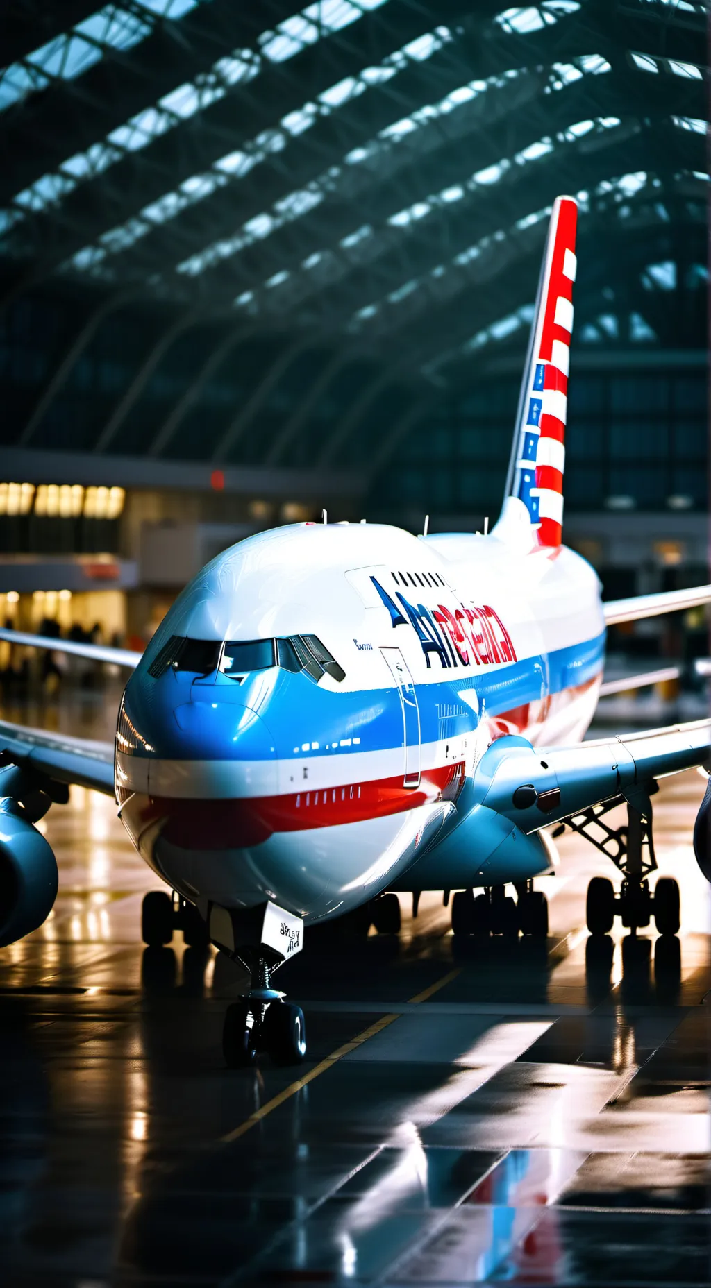 ai character: Fpe plane au background