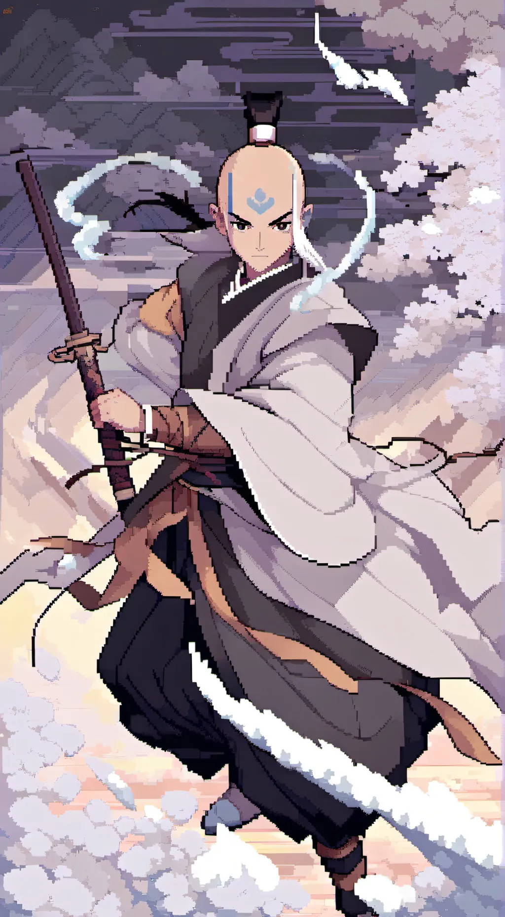 ai character: ATLA background