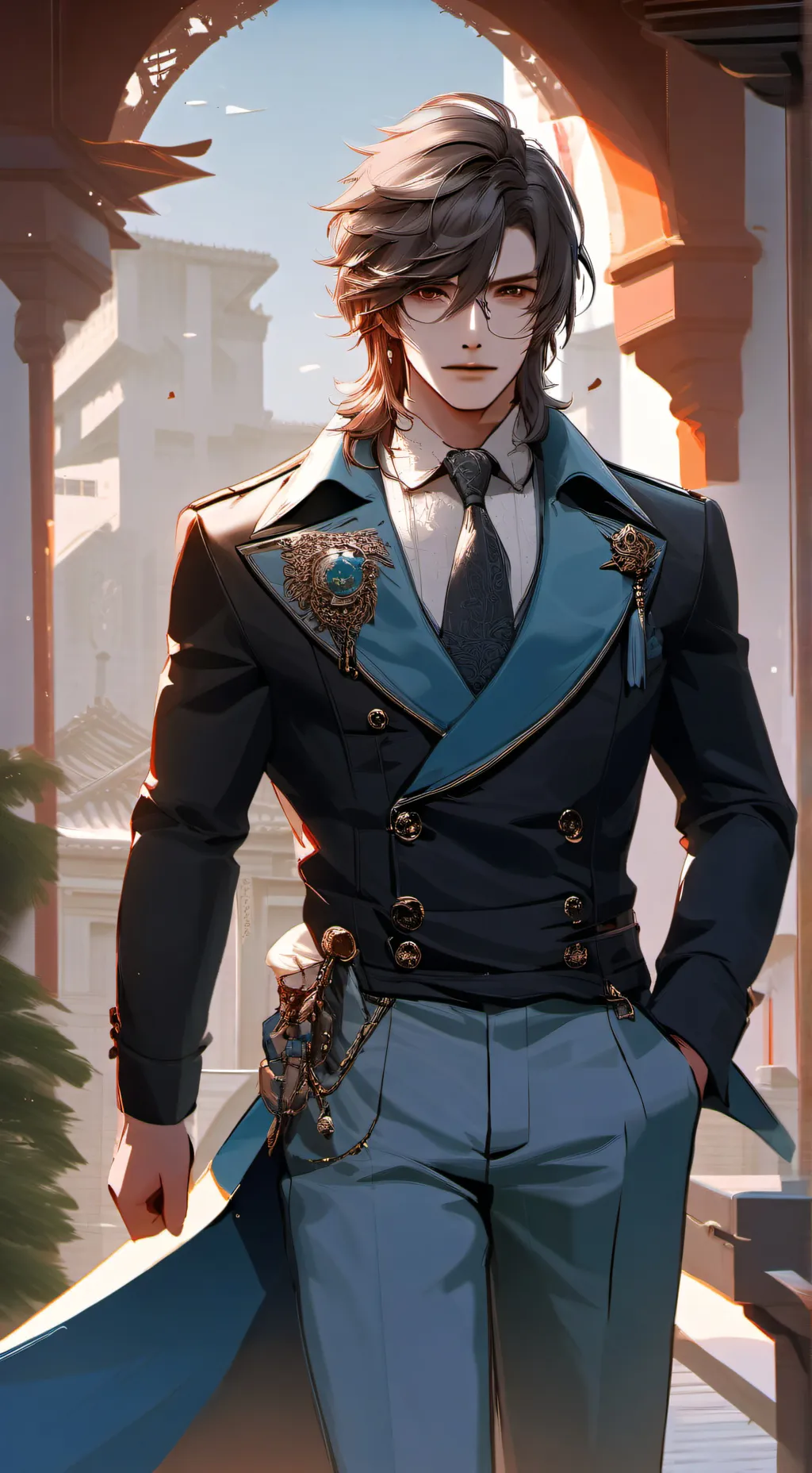 ai character: Peter background