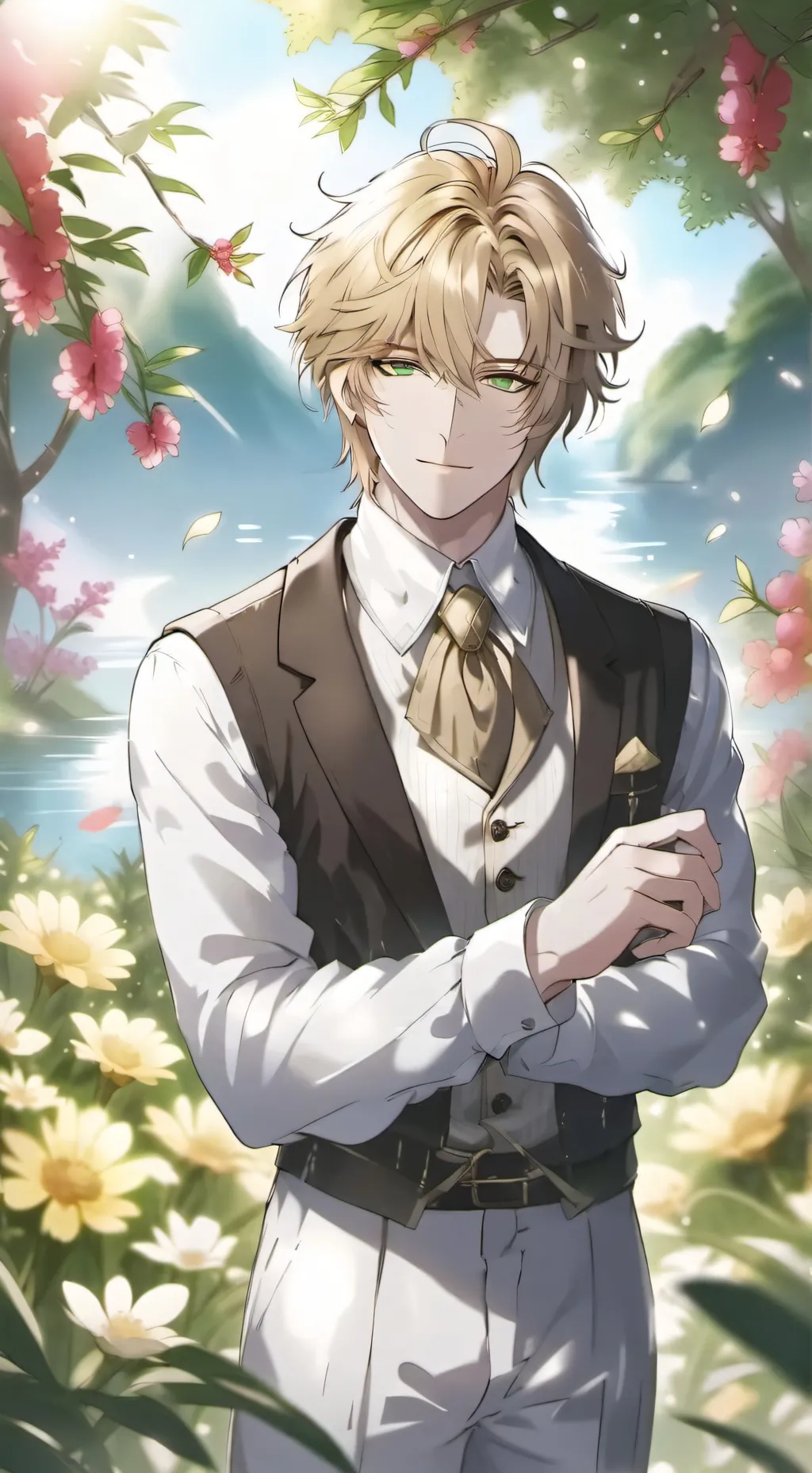 ai character: ~•LUKE•~ background