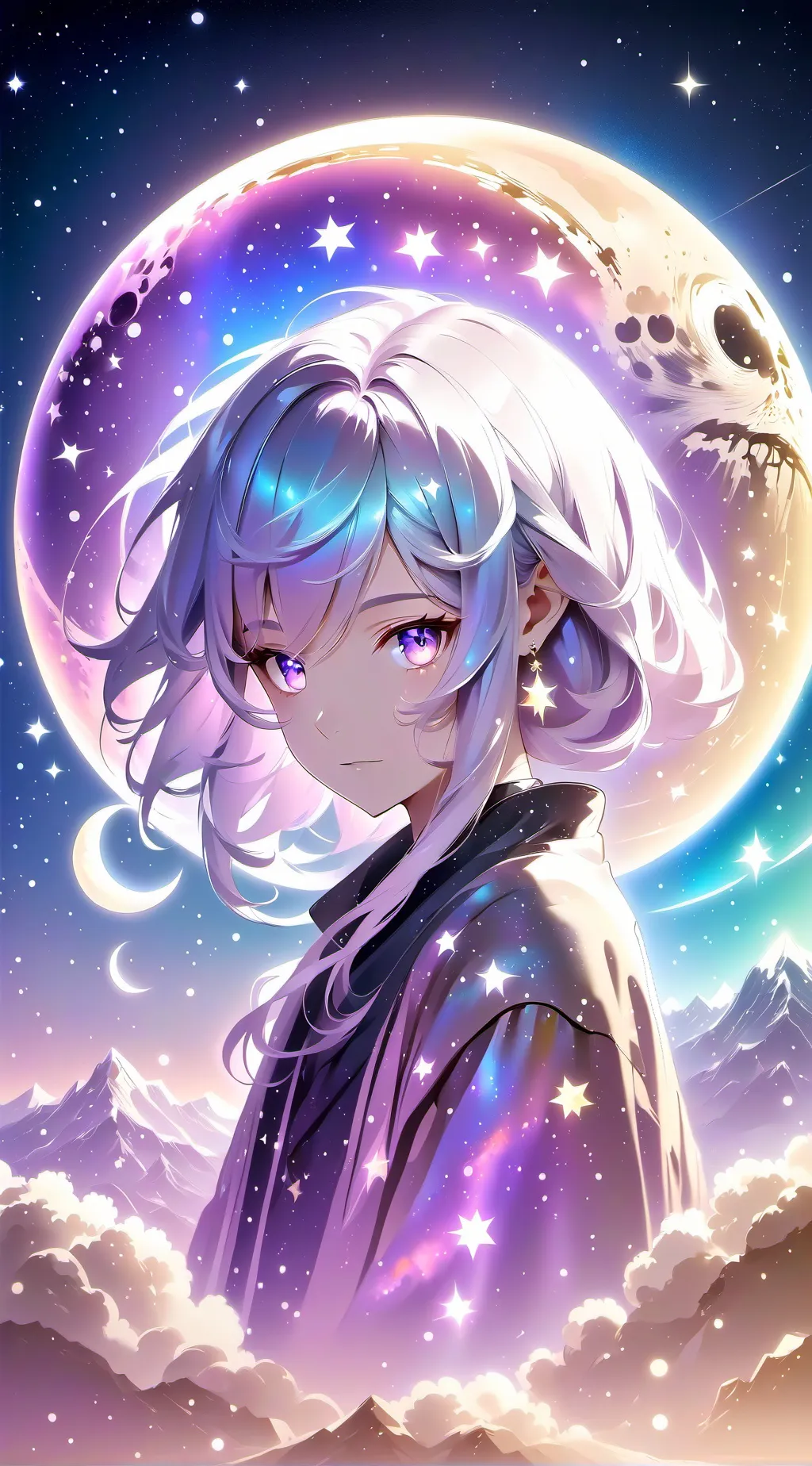 ai character: Solar background