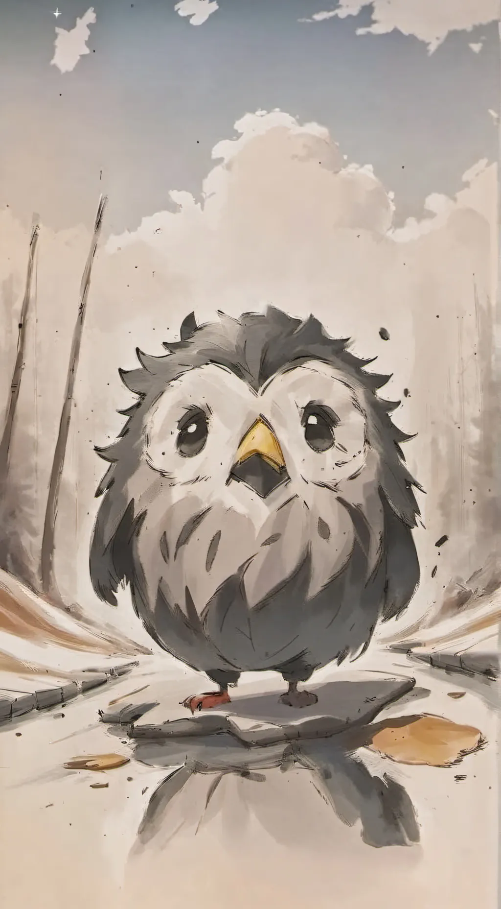 ai character: MHA furbie background