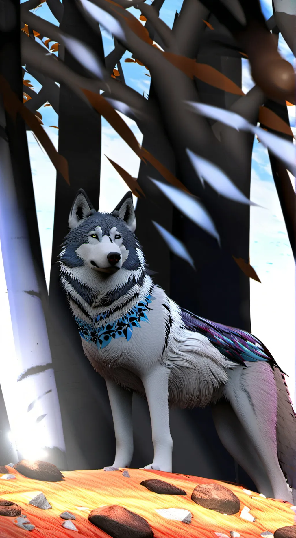 ai character: EDP HH  background