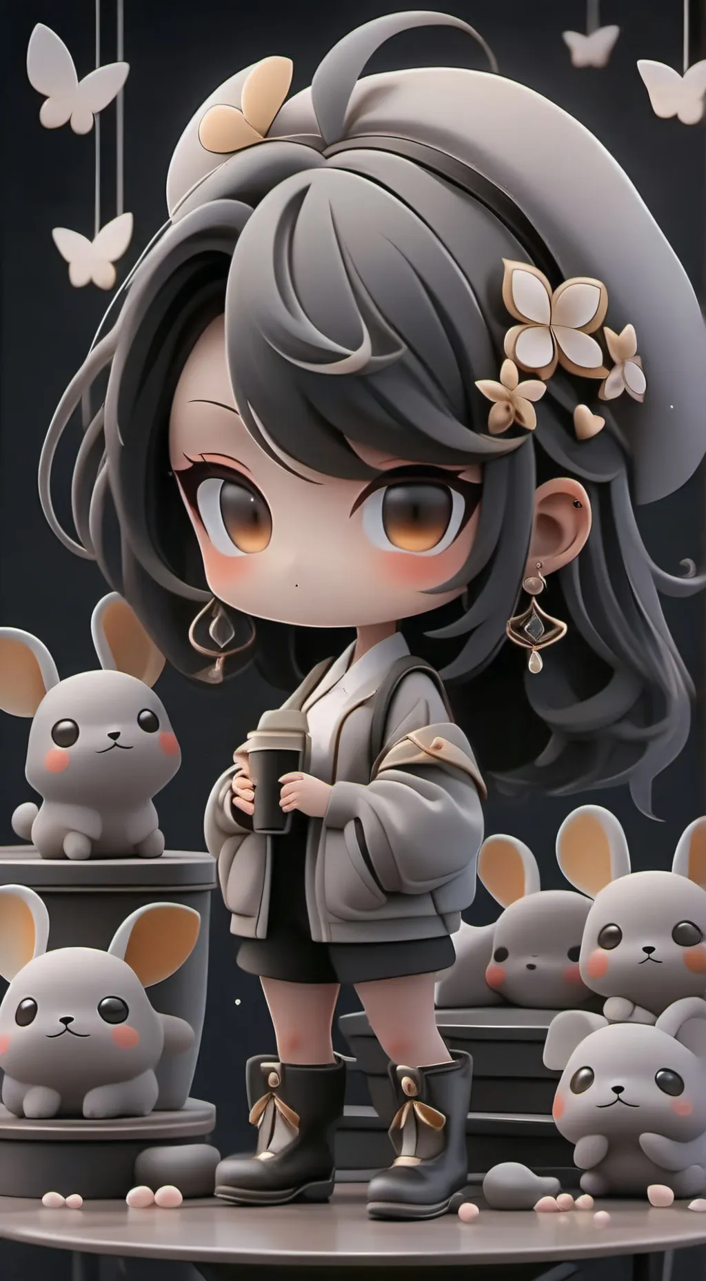 ai character: Pully!! background
