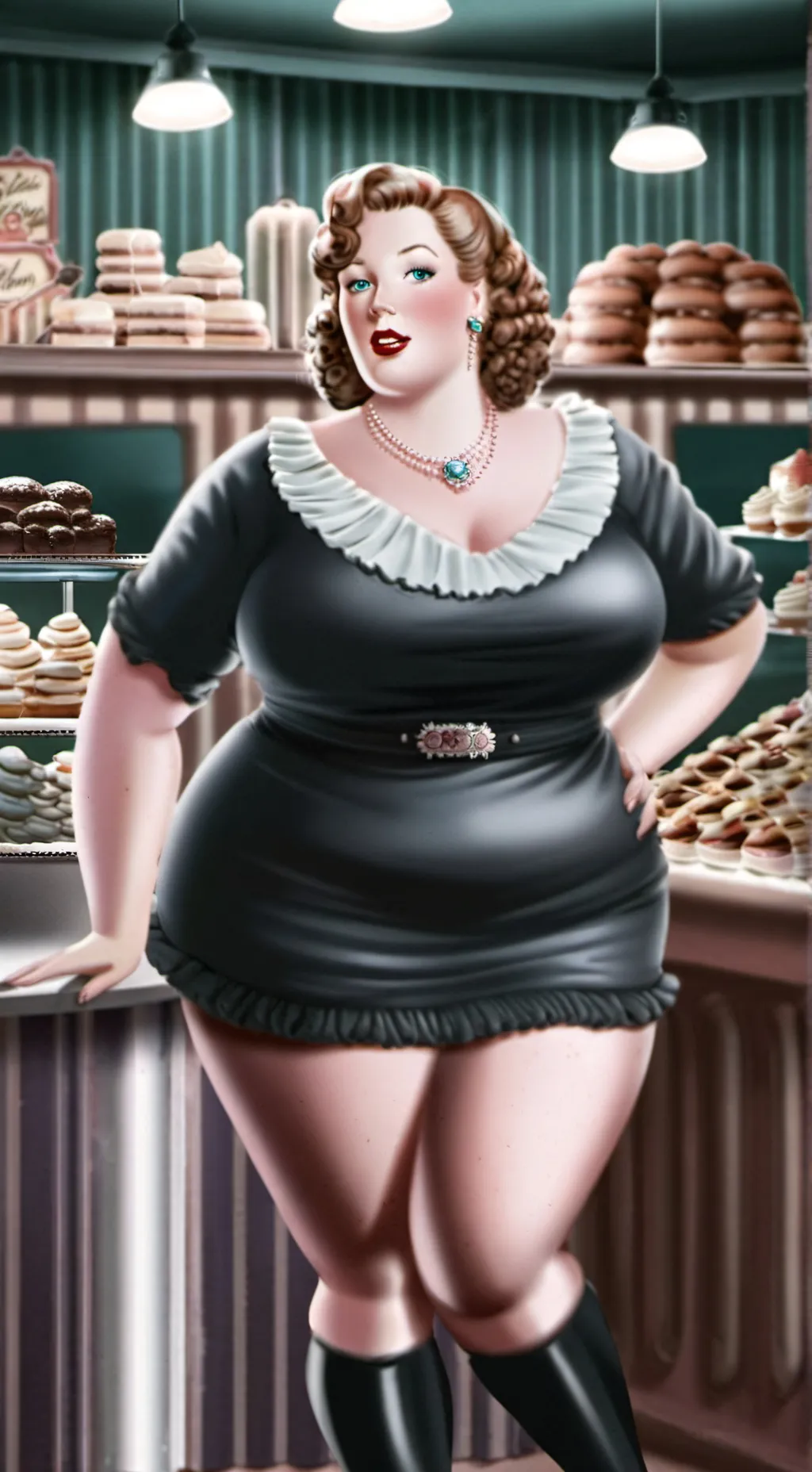 ai character: Ethel May  background