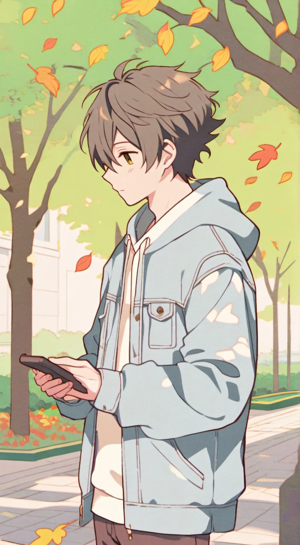 ai character: ticci Toby tu nv background