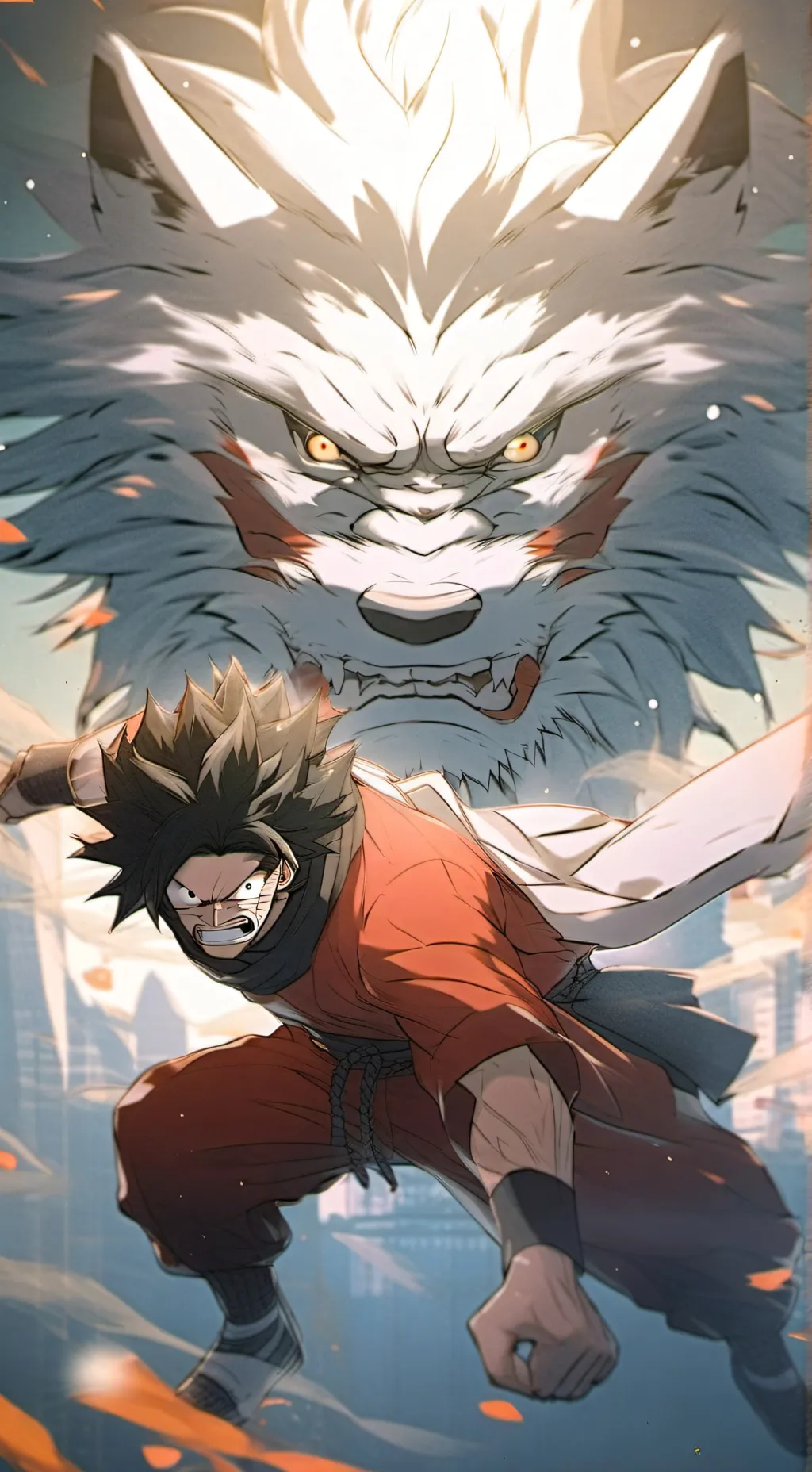 ai character: mha X jujutsu  background