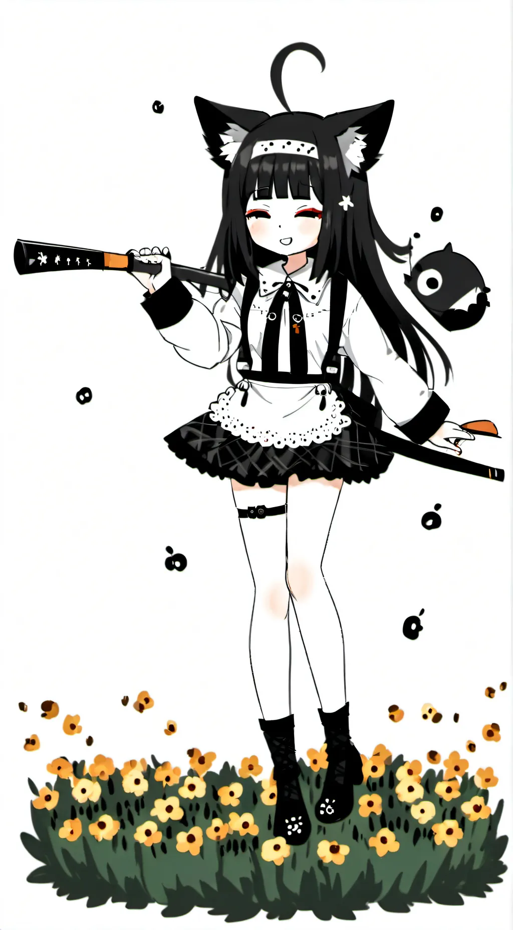 ai character: emy  background