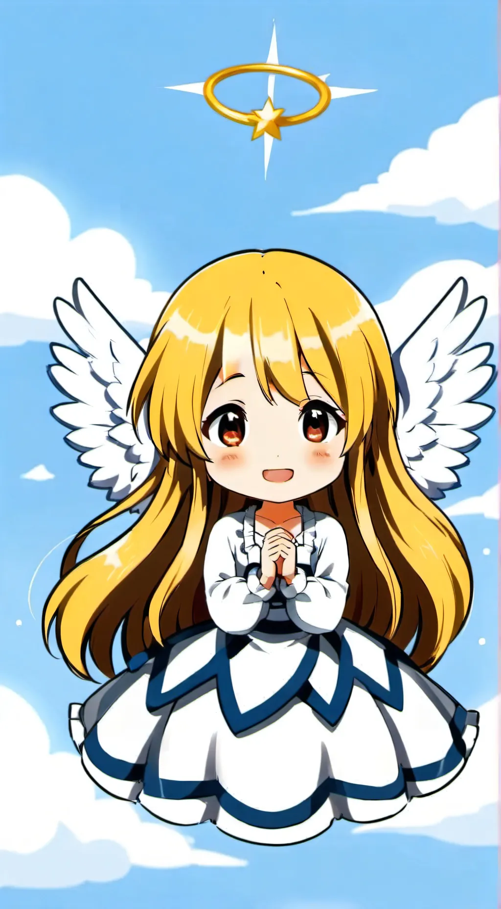 ai character: Hope🥰😊💕💗 background