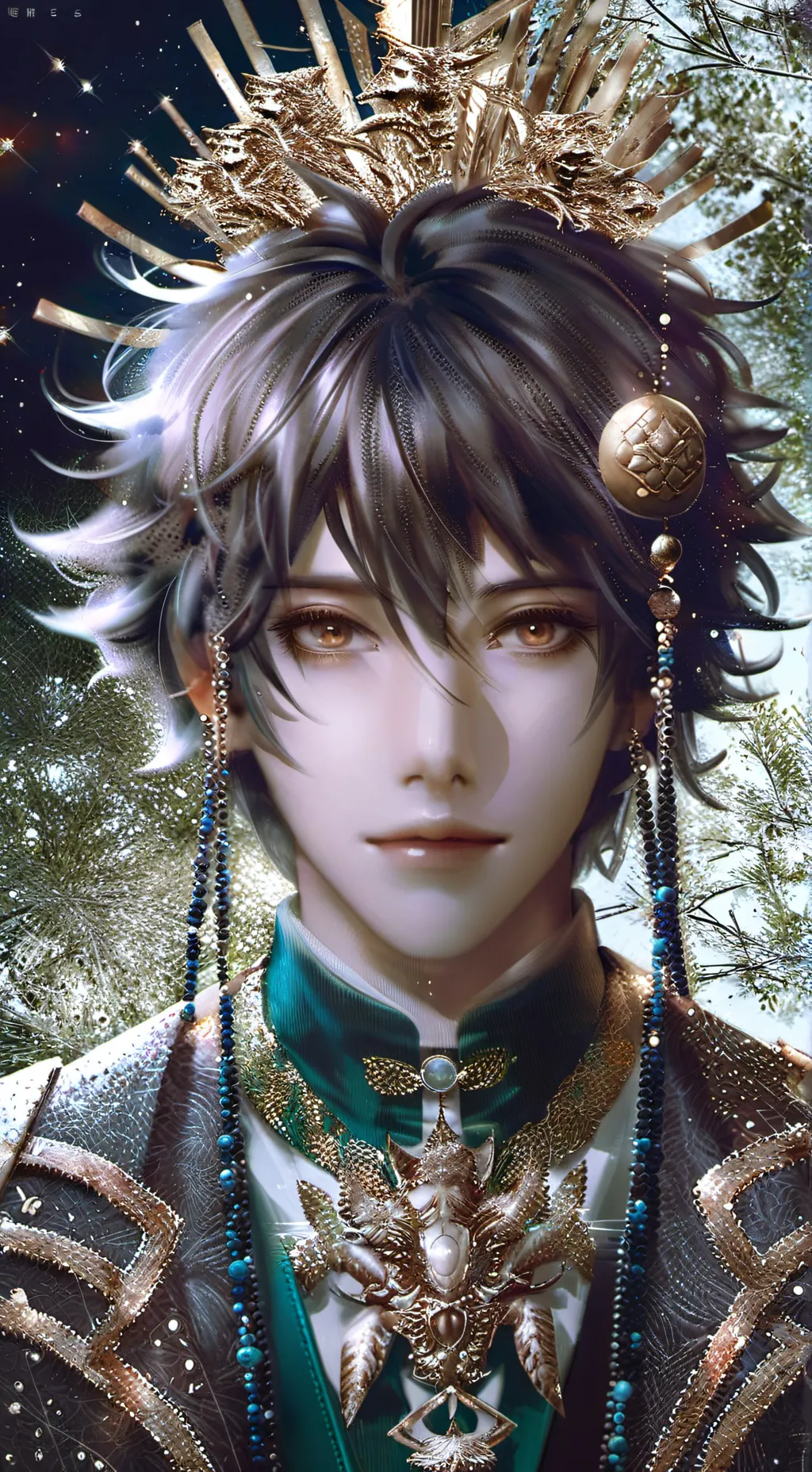 ai character: Alex Love XDDDD background