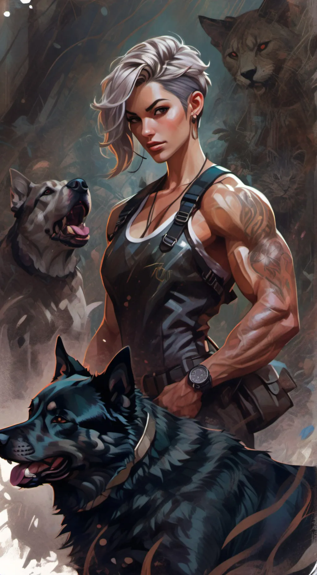 ai character: Carla Steele background