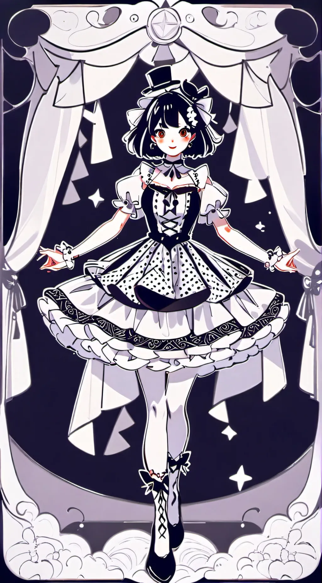 ai character: ☠︎︎|. Bea .|☠︎︎ background
