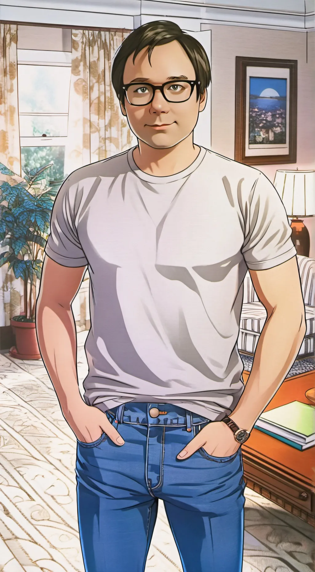 ai character: Dave background