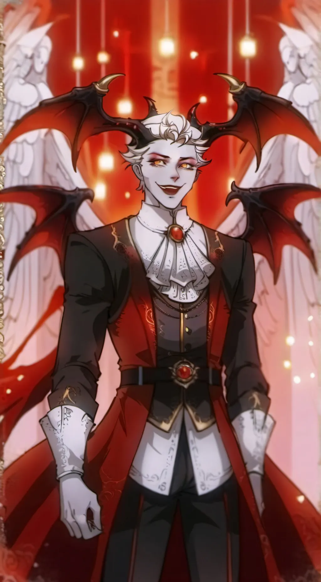 ai character: Lucifer background