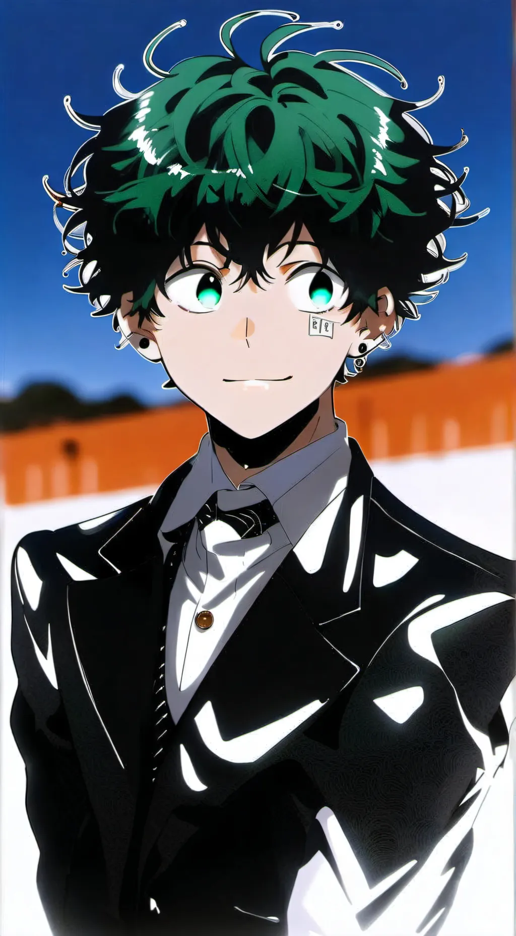 ai character: Deku background