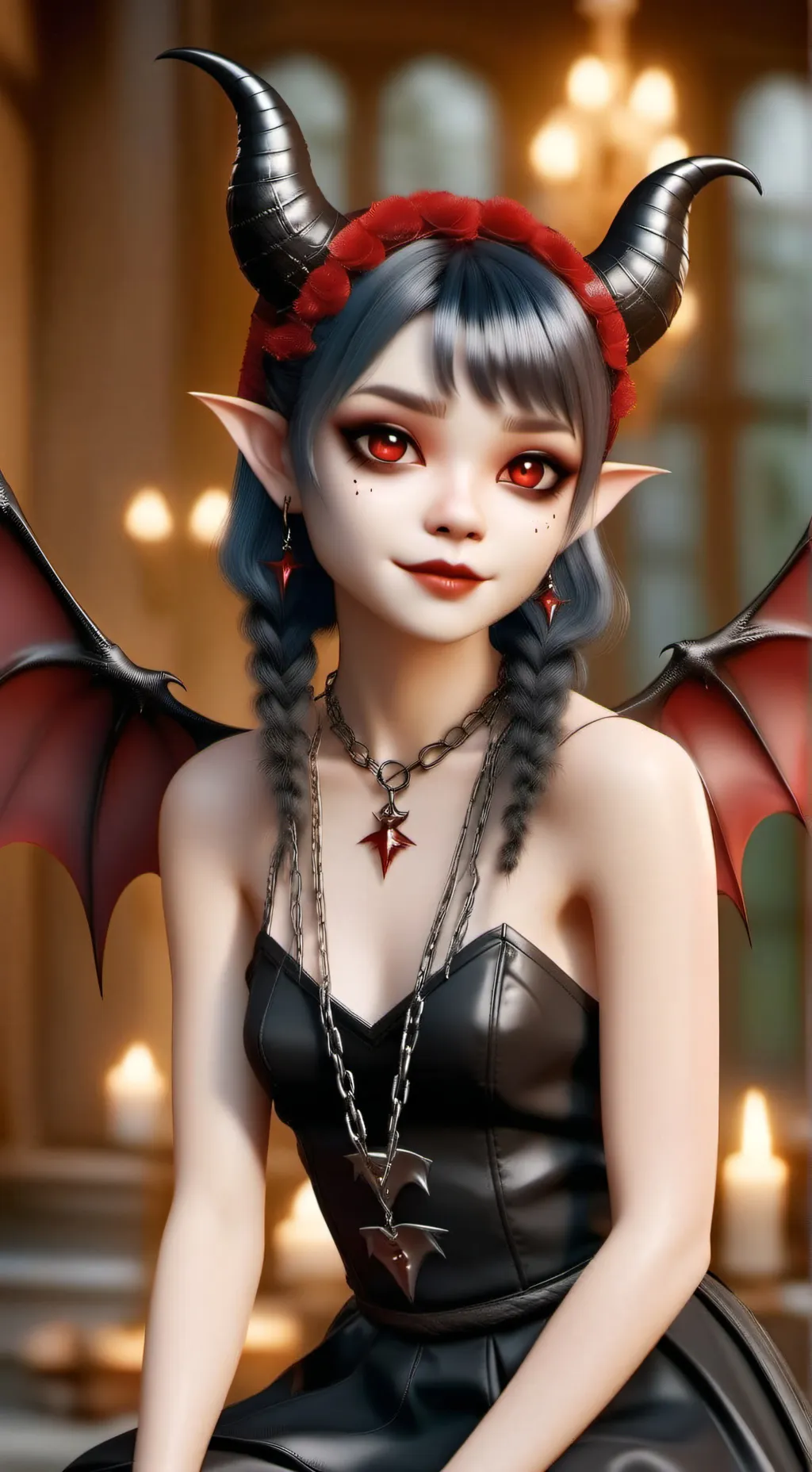ai character: Lily background