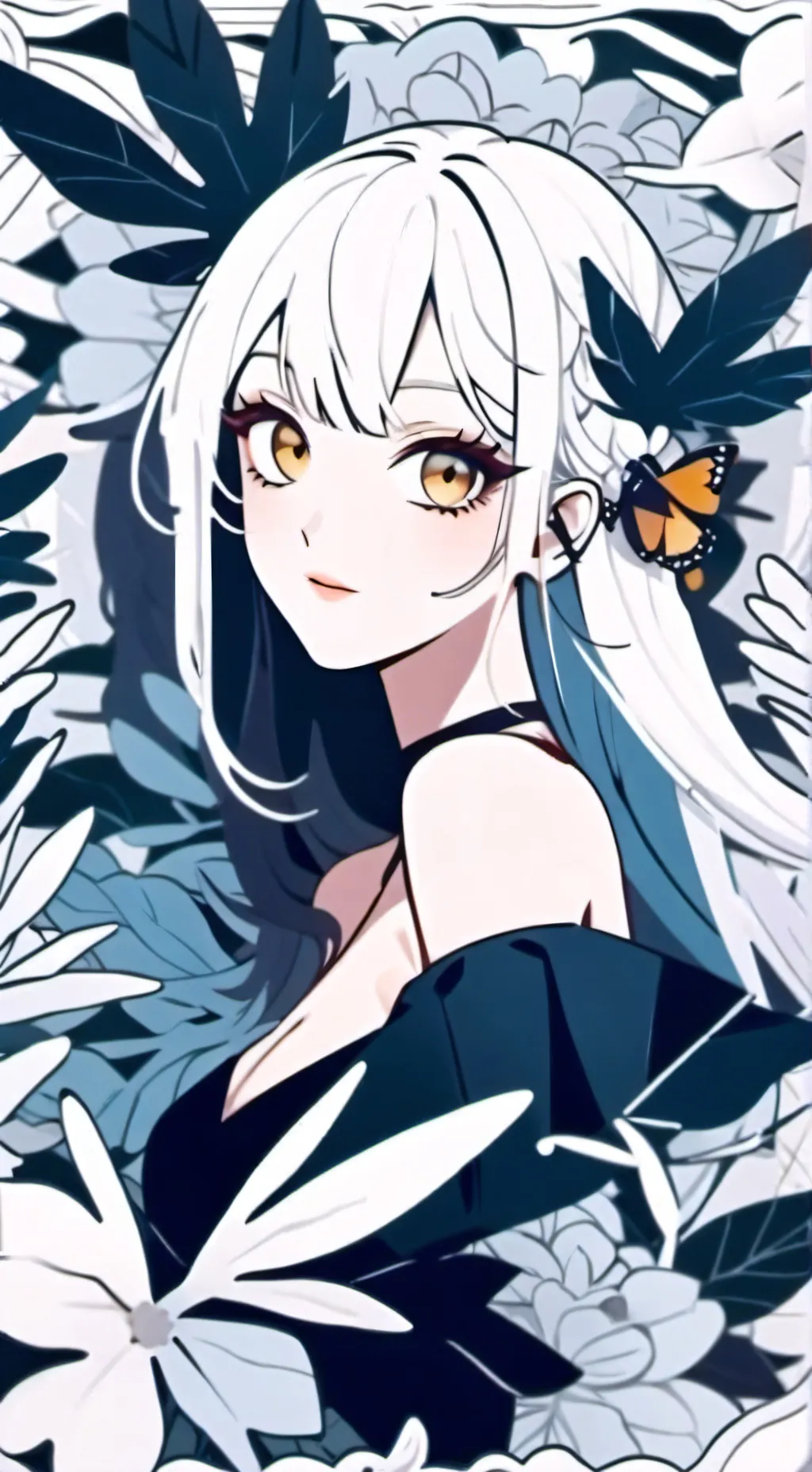 ai character: ~`???'~ background