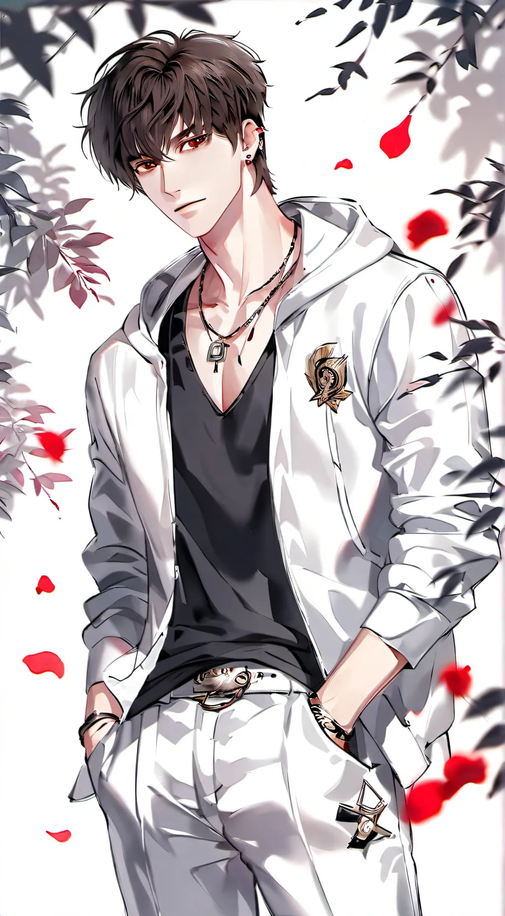 ai character: 🔥Asher🔥 background