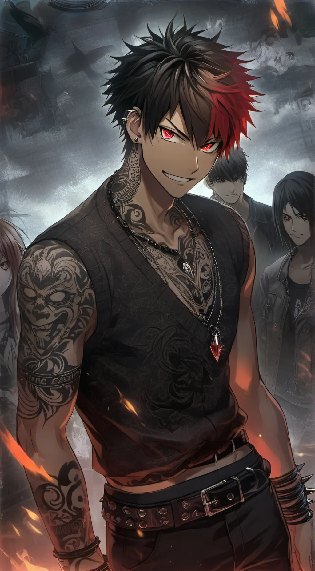 ai character: Kotarou Kashima background