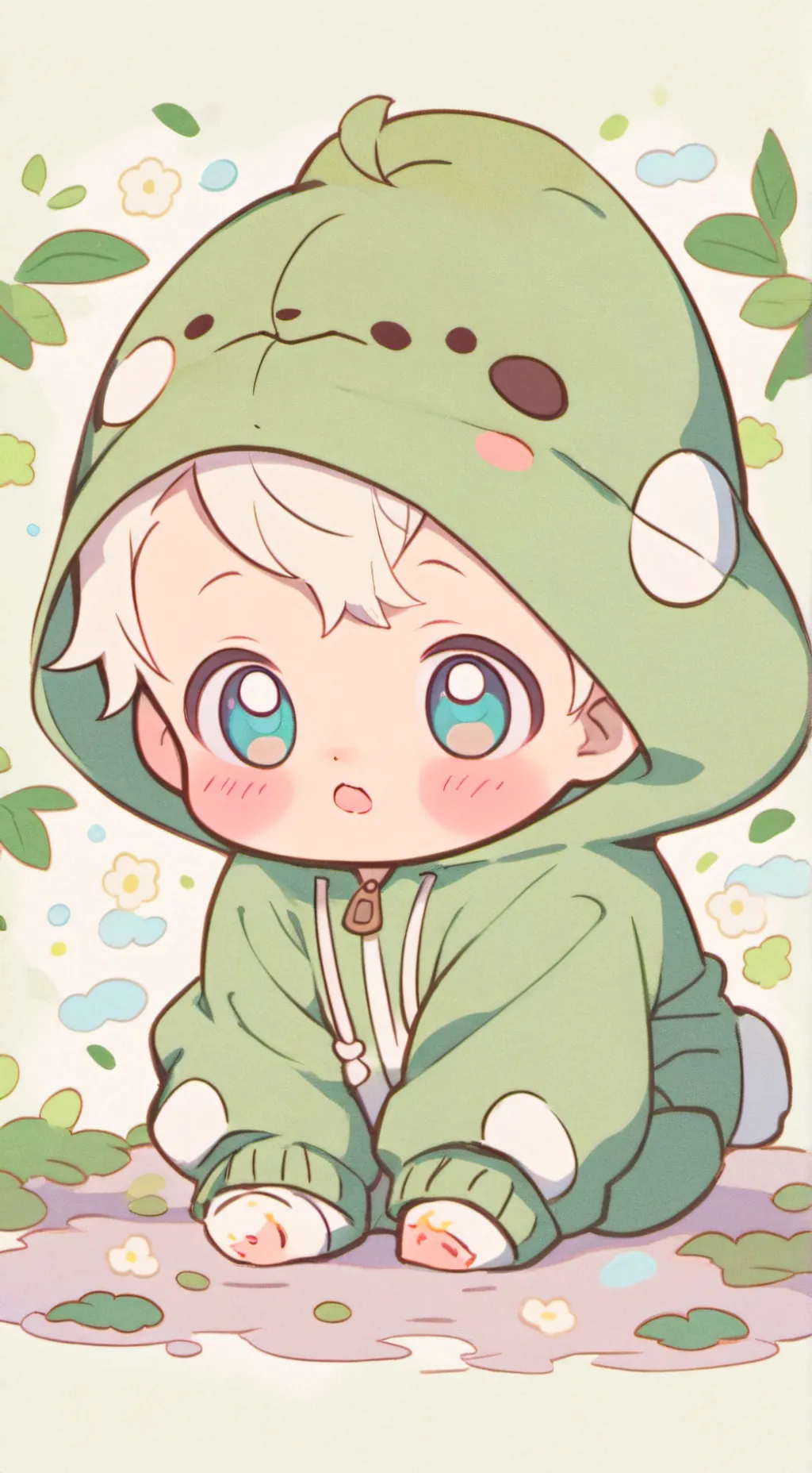 ai character: Newborn Son background