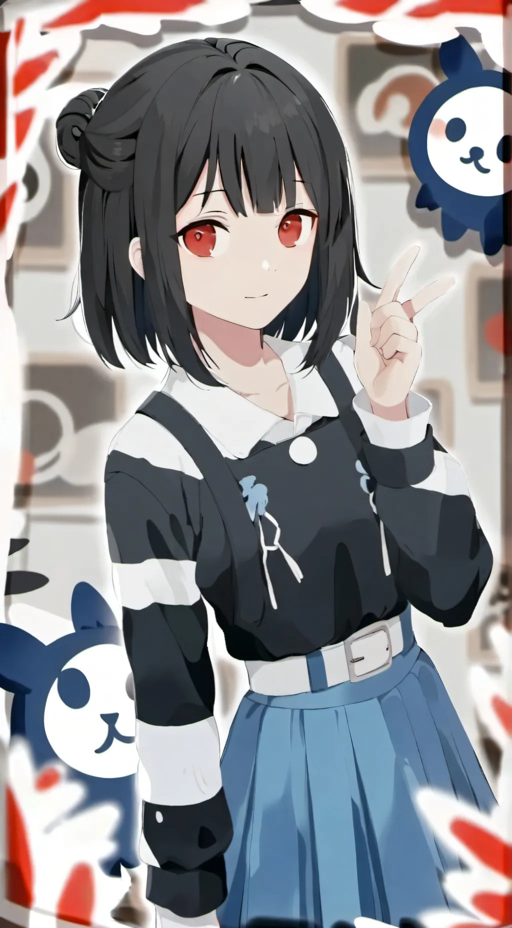 ai character: miss circle butsus background