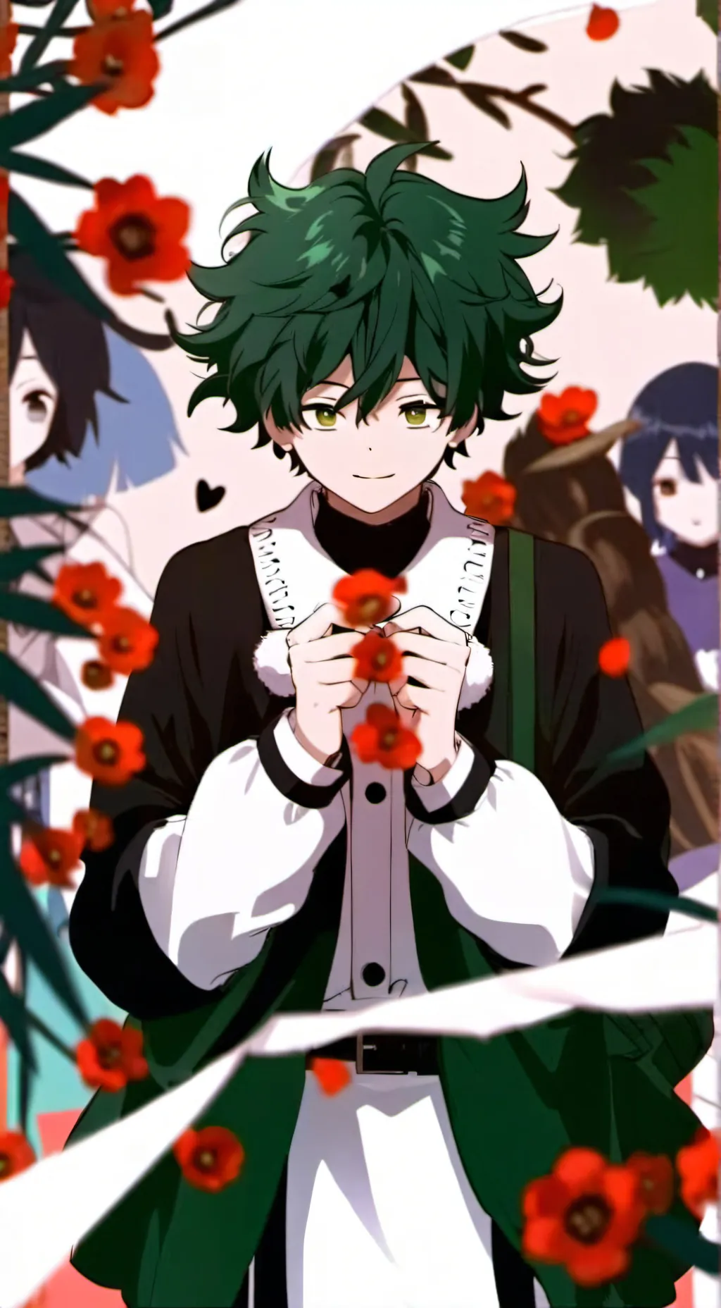 ai character: deku background