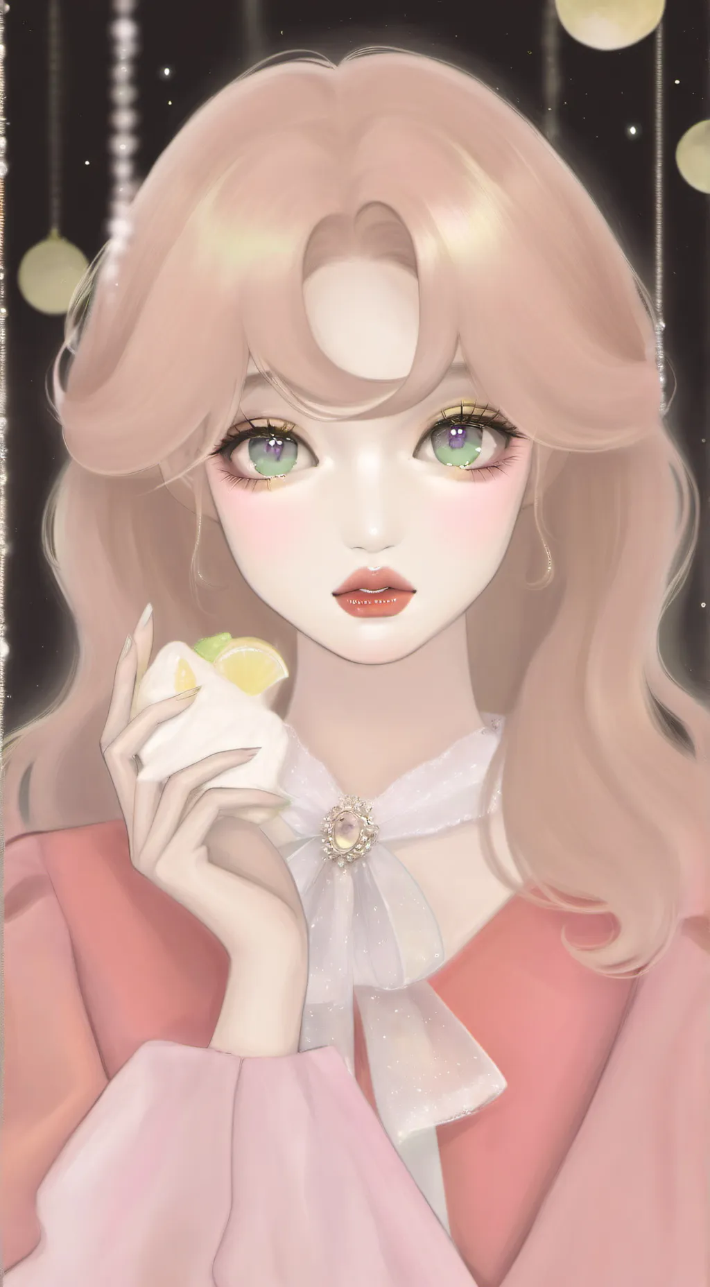 ai character: Pick me time live background