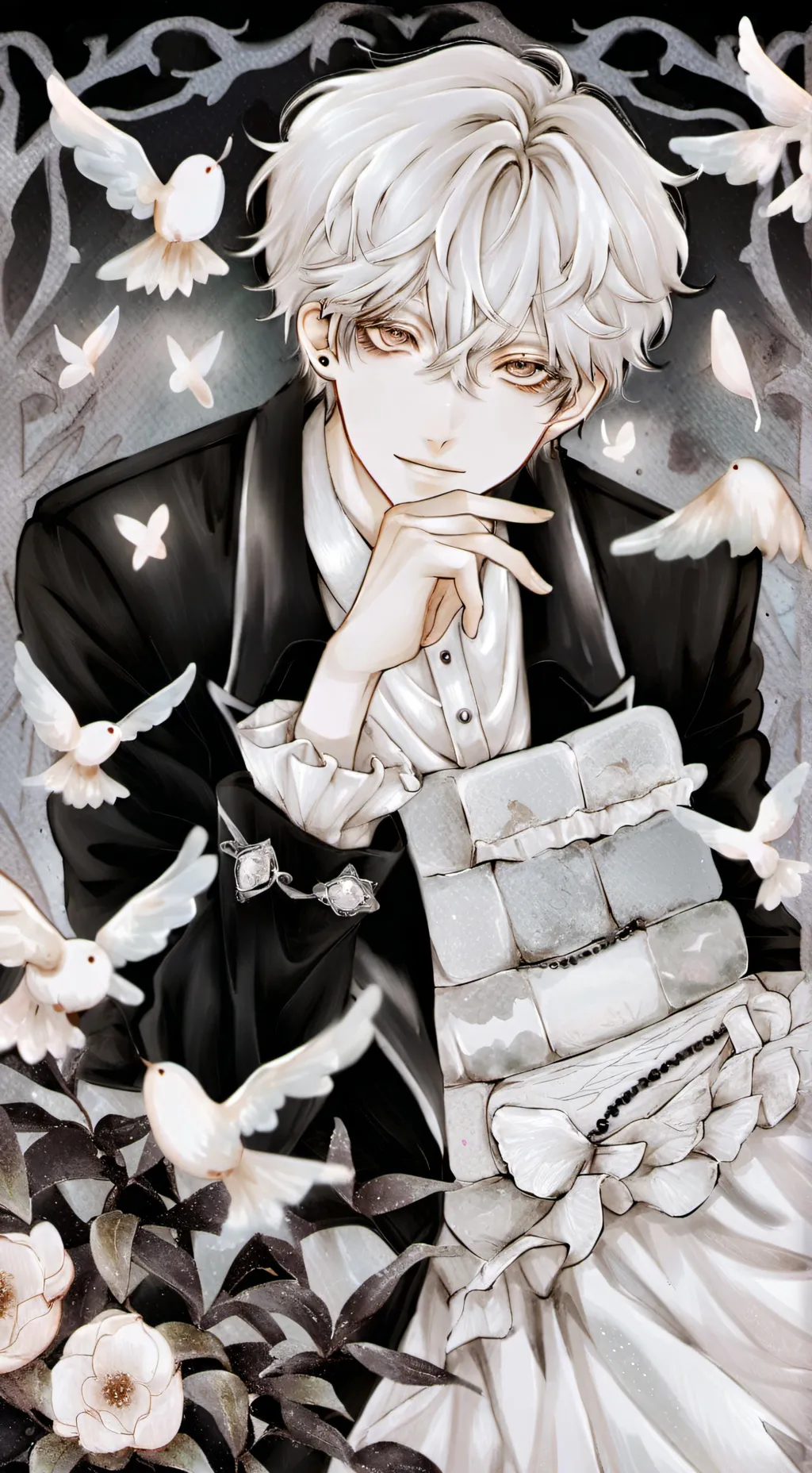 ai character: Max background