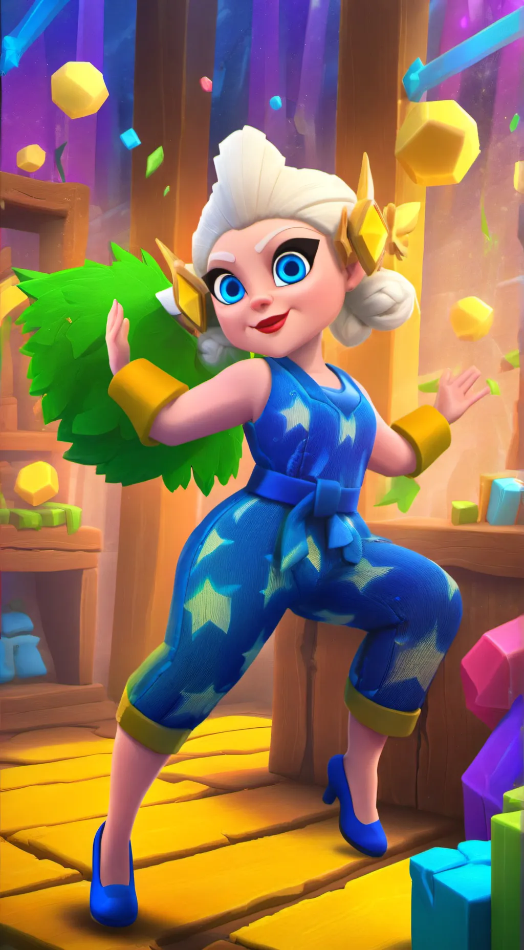 ai character: Lisa background