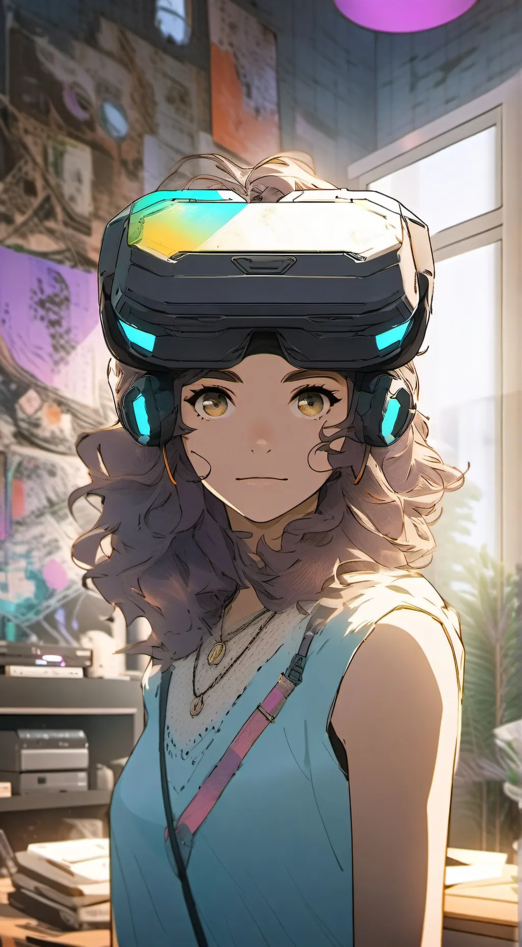 ai character: Kira Qiverse background